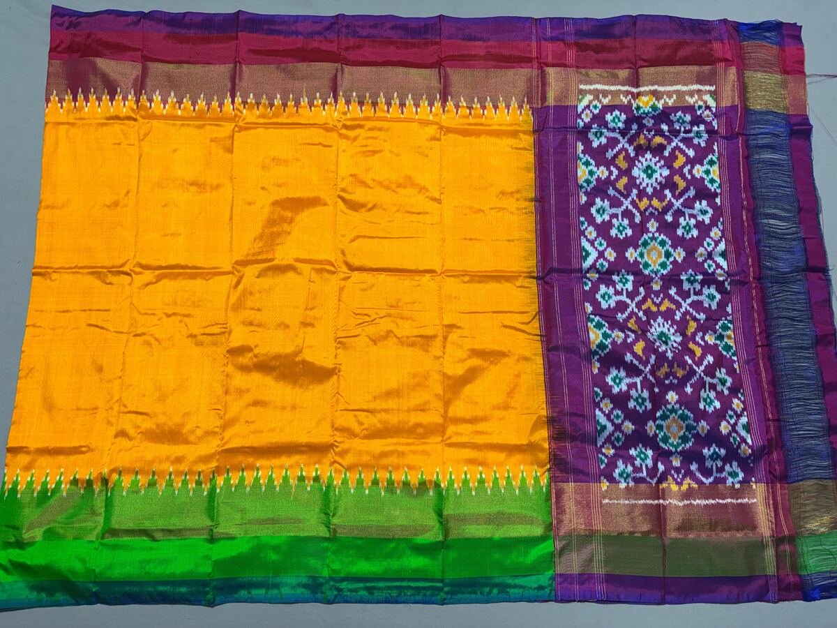 Ikat Dupatta - PSSIG19-ISDPCEICC-38