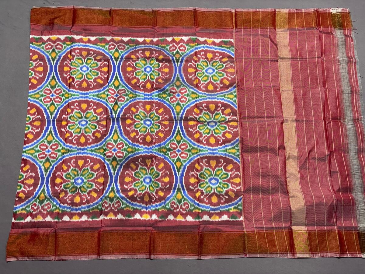 Ikat Dupatta - PSSIG19-ISDPCEICC-42