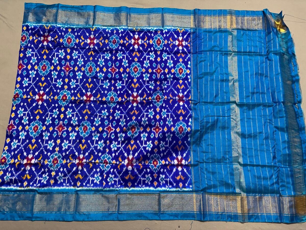 Ikat Dupatta - PSSIG19-ISDPCEICC-47
