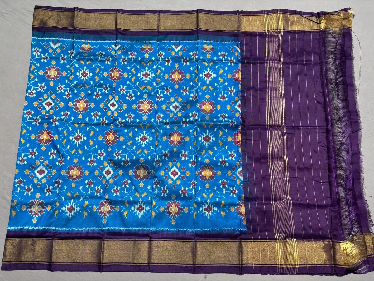 Ikat Dupatta - PSSIG19-ISDPCEICC-53