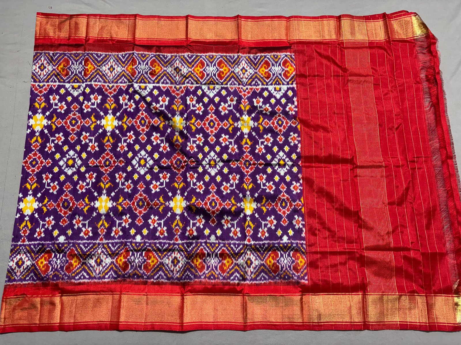Ikat Dupatta - PSSIG27-ISDPCEICC-03