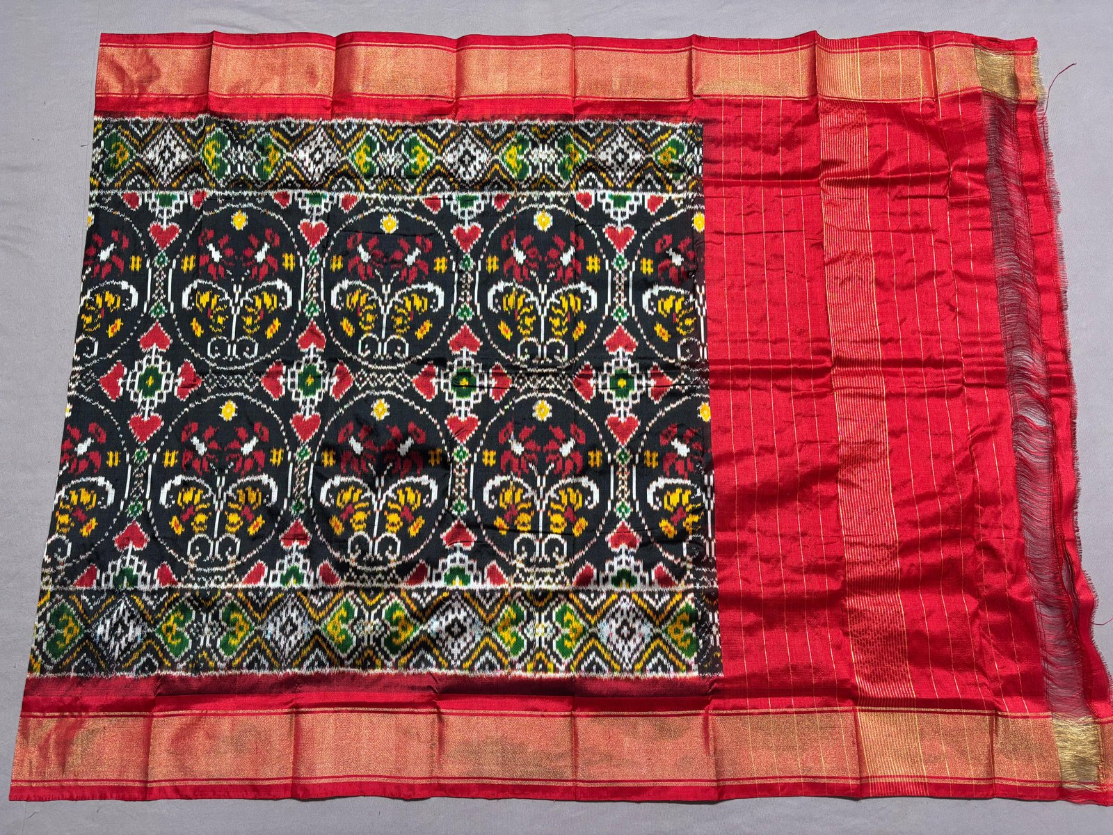 Ikat Dupatta - PSSIG27-ISDPCEICC-04