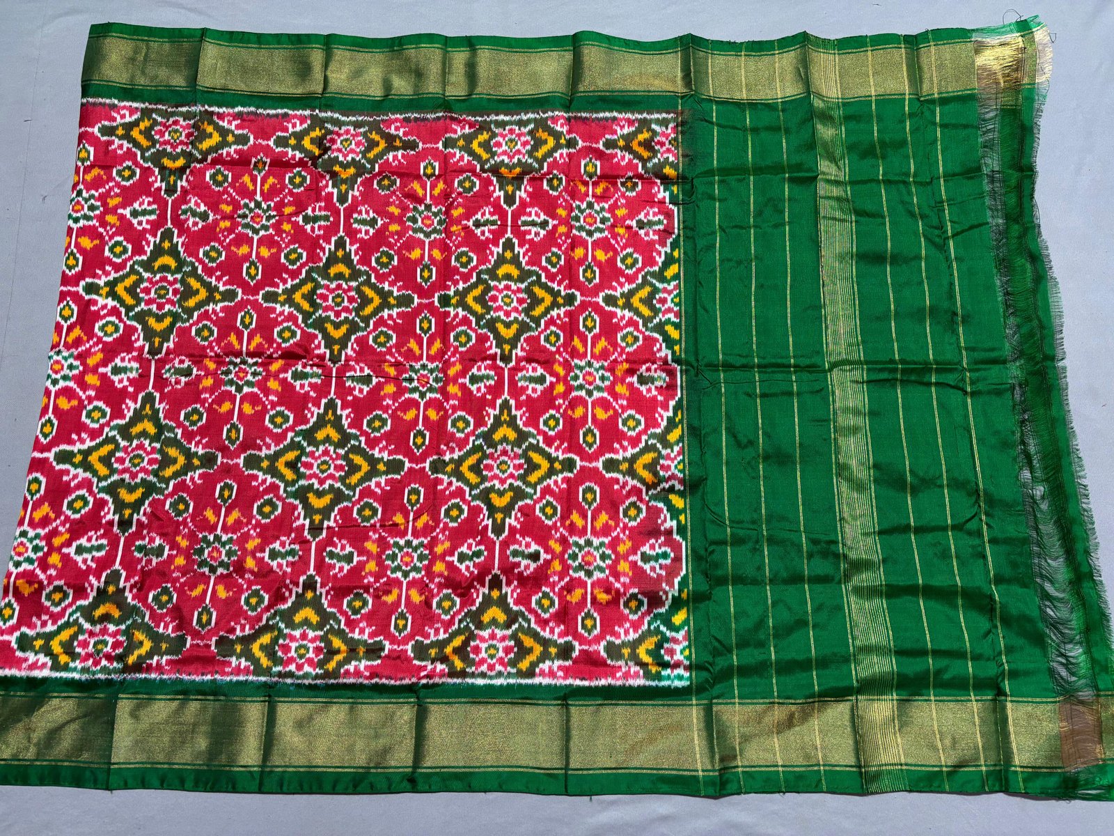 Ikat Dupatta - PSSIG27-ISDPCEICC-06