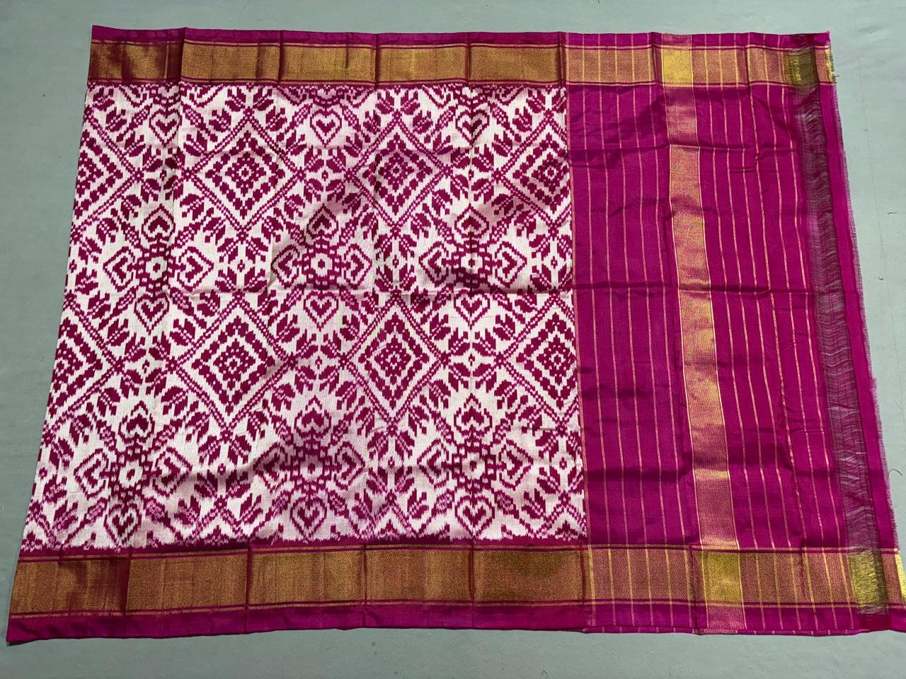 Ikat Dupatta - PSSIL12-ISDPCEICC-06