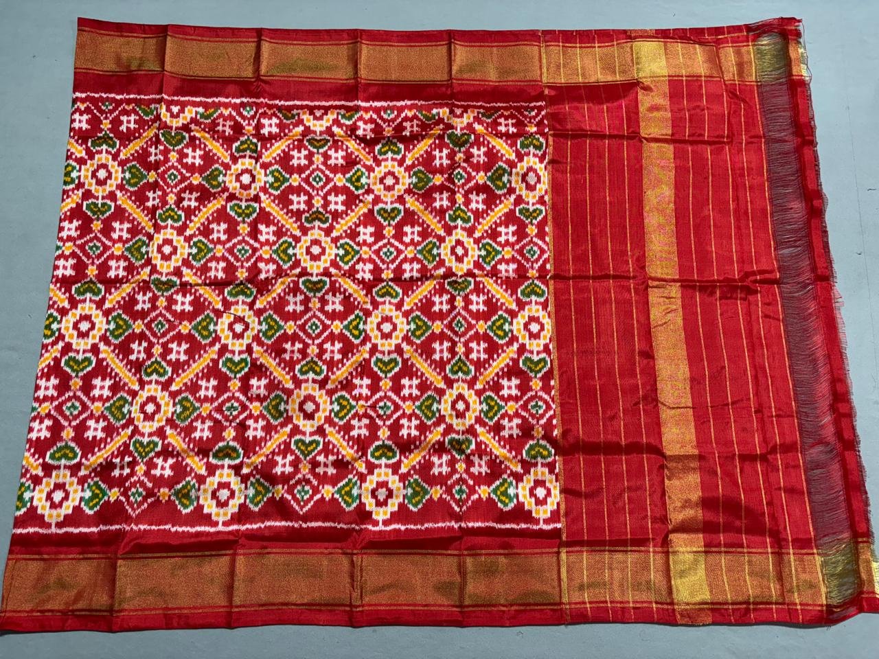 Ikat Dupatta - PSSIL12-ISDPCEICC-10