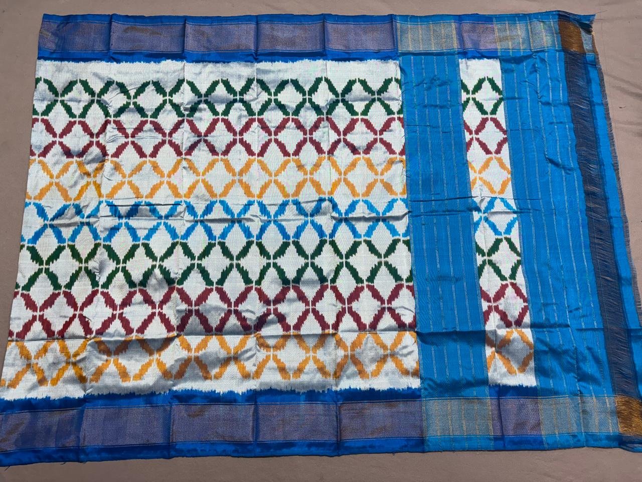 Ikat Dupatta - PSSIL12-ISDPCEICC-15