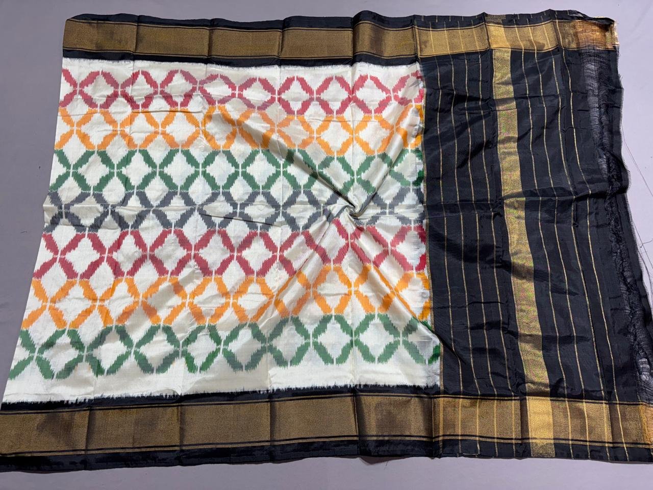 Ikat Dupatta - PSSIL12-ISDPCEICC-16