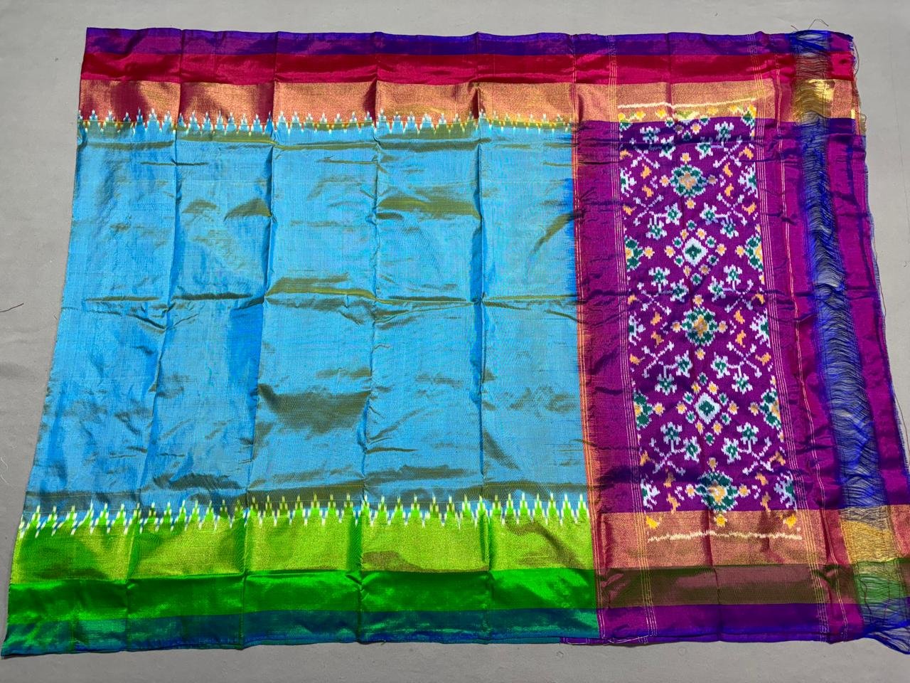 Ikat Dupatta - PSSIL12-ISDPCEICC-18