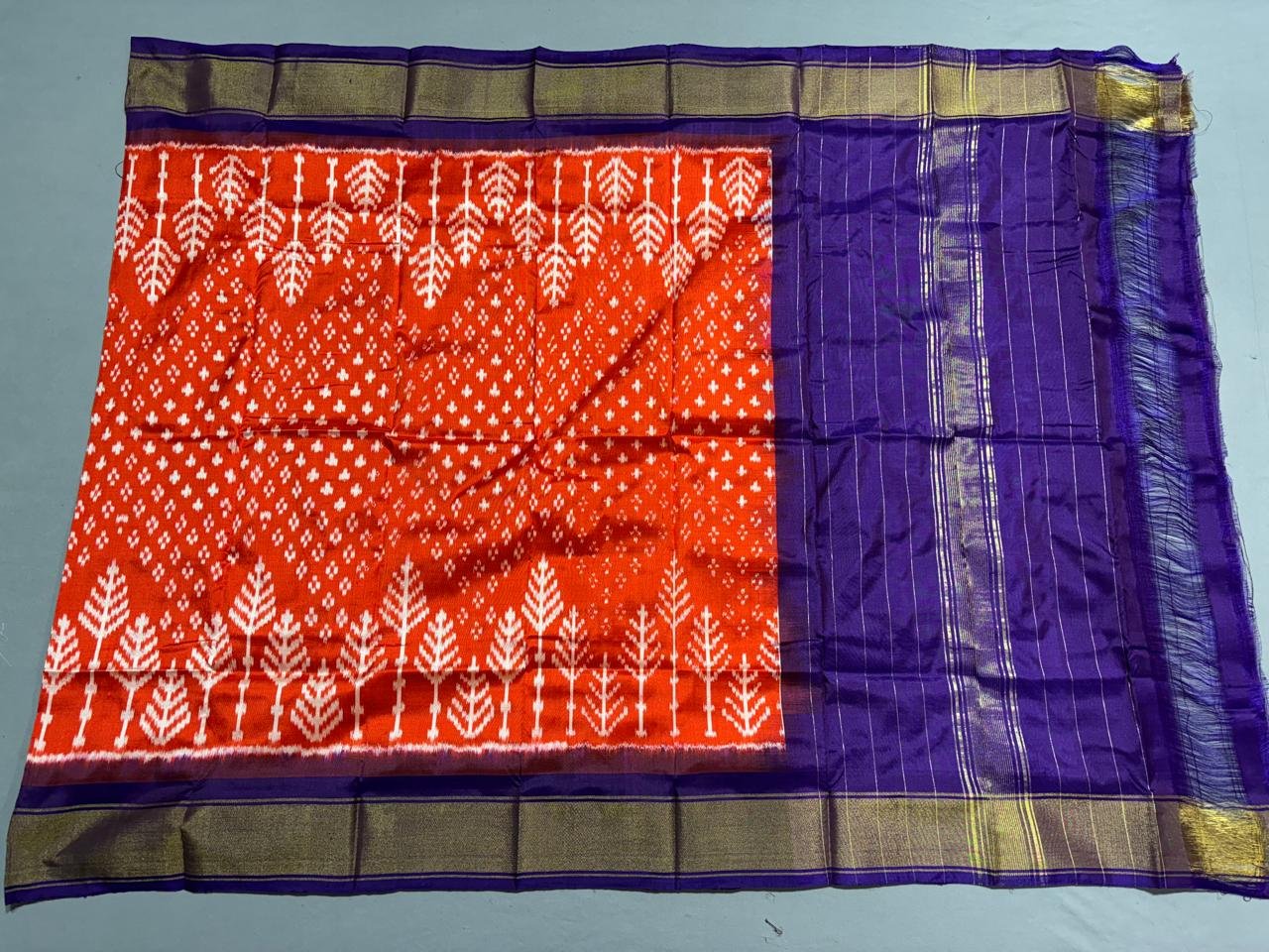 Ikat Dupatta - PSSIL12-ISDPCEICC-23