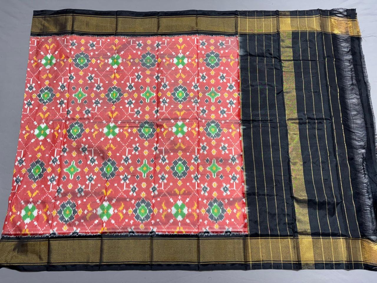 Ikat Dupatta - PSSIL12-ISDPCEICC-27