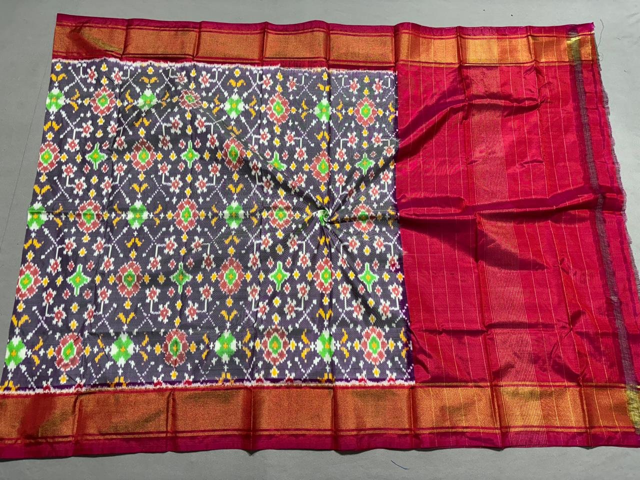 Ikat Dupatta - PSSIL12-ISDPCEICC-29