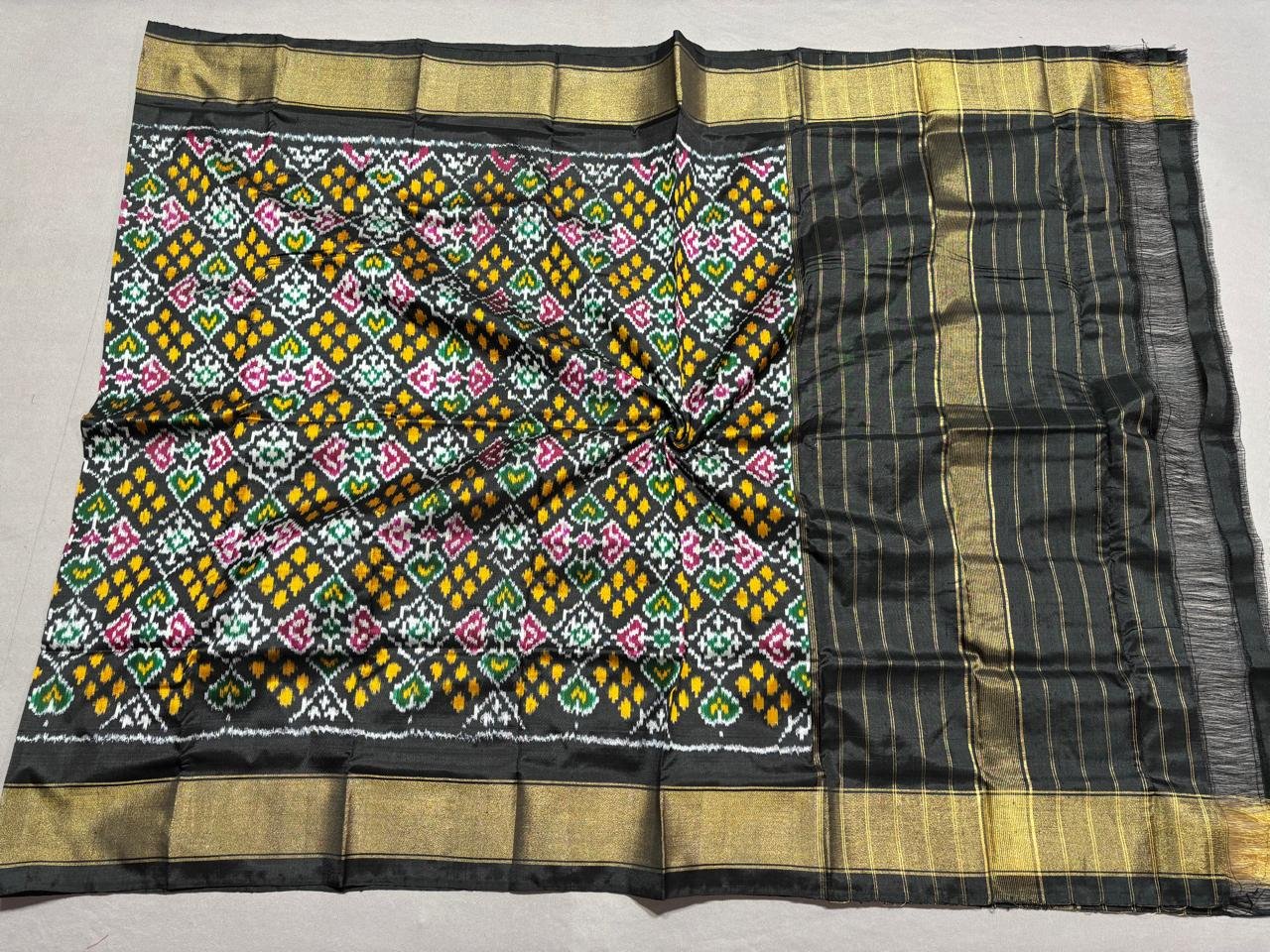 Ikat Dupatta - PSSIL12-ISDPCEICC-30