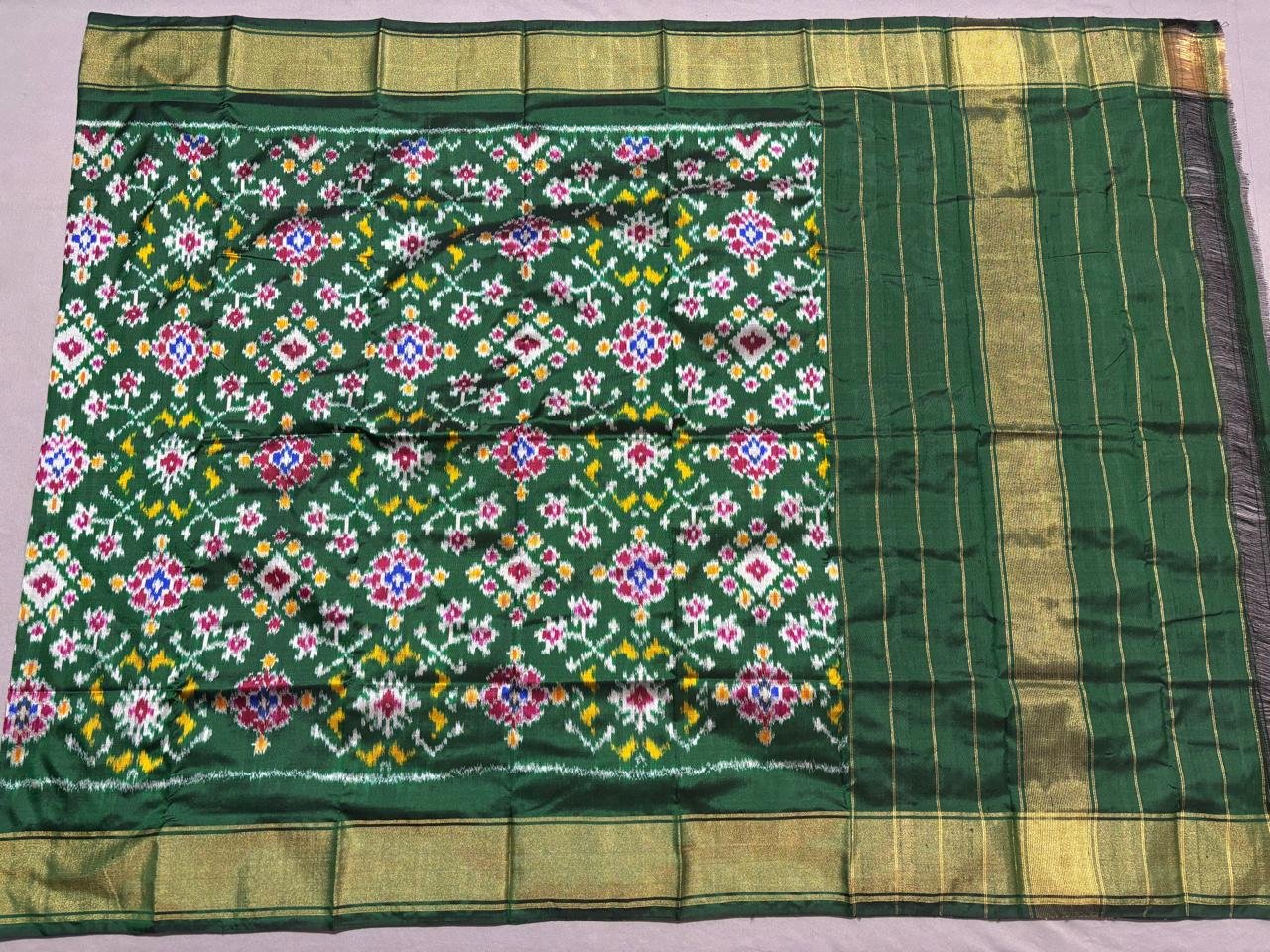Ikat Dupatta - PSSIL12-ISDPCEICC-34