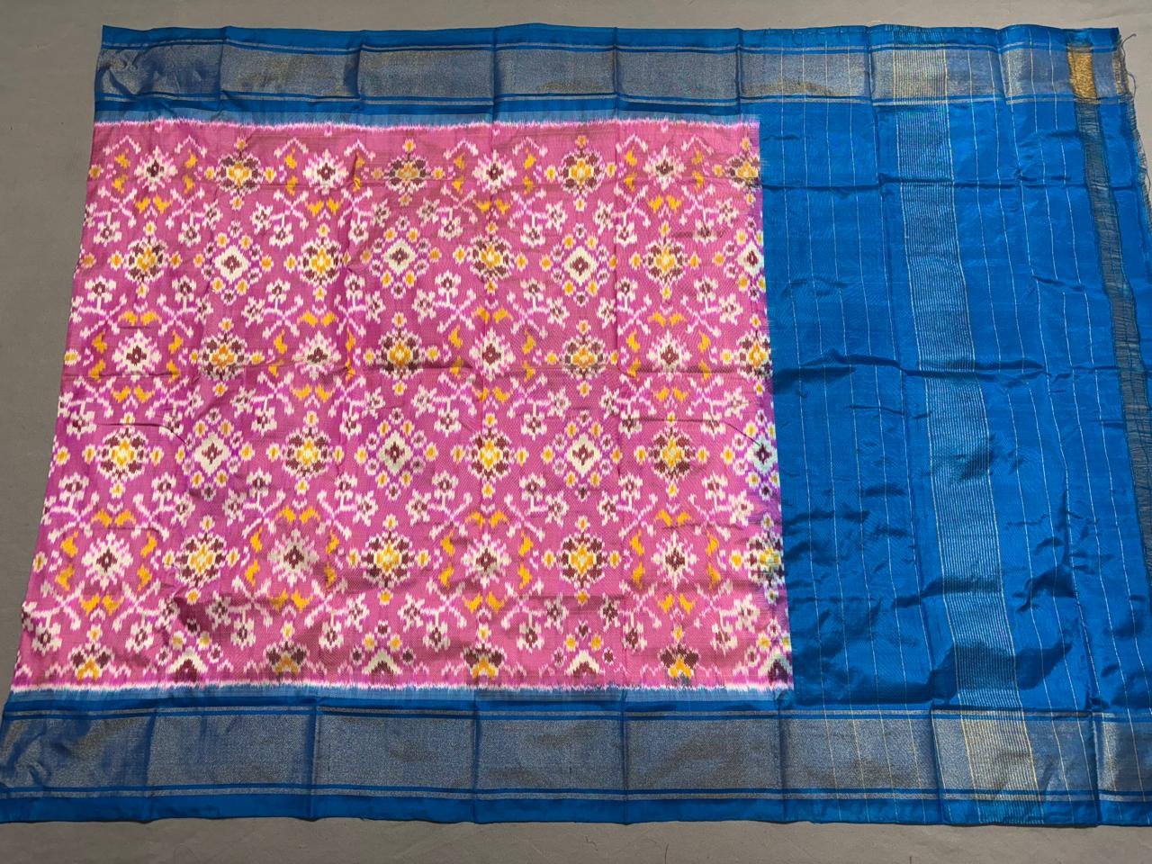Ikat Dupatta - PSSIL12-ISDPCEICC-44