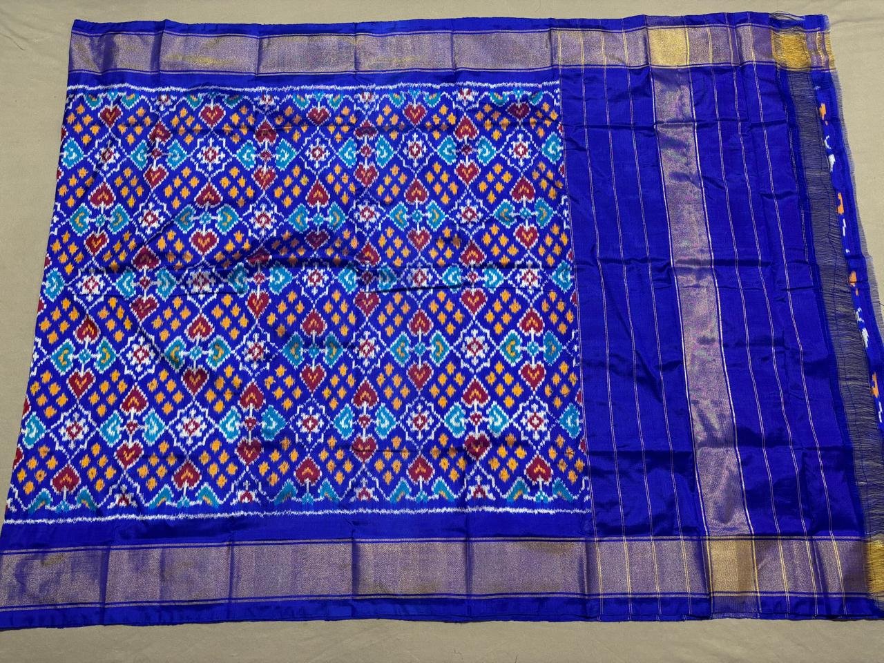Ikat Dupatta - PSSIL12-ISDPCEICC-46