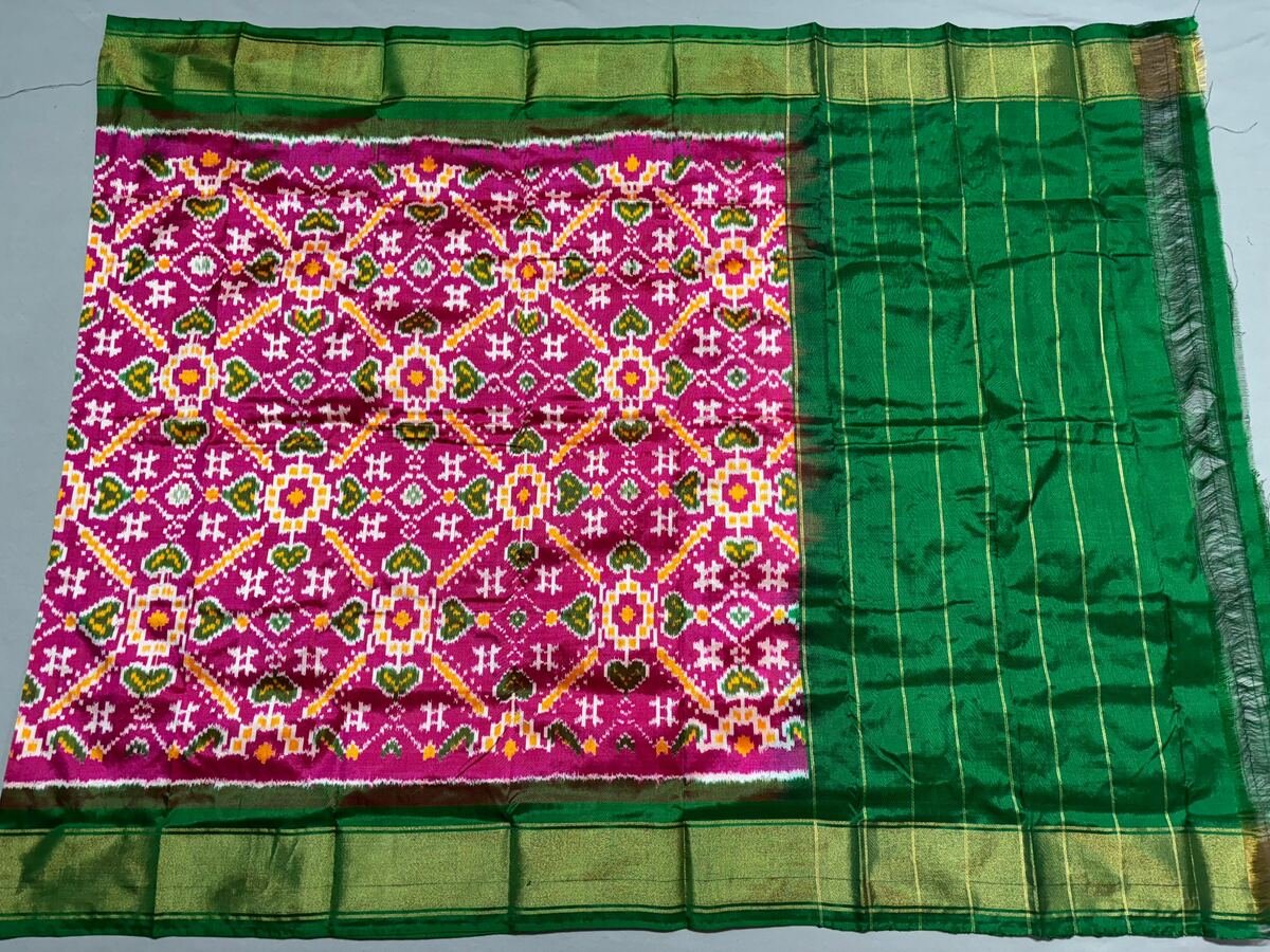 Ikat Dupatta - PSSIL26-ISDPCEICC-08