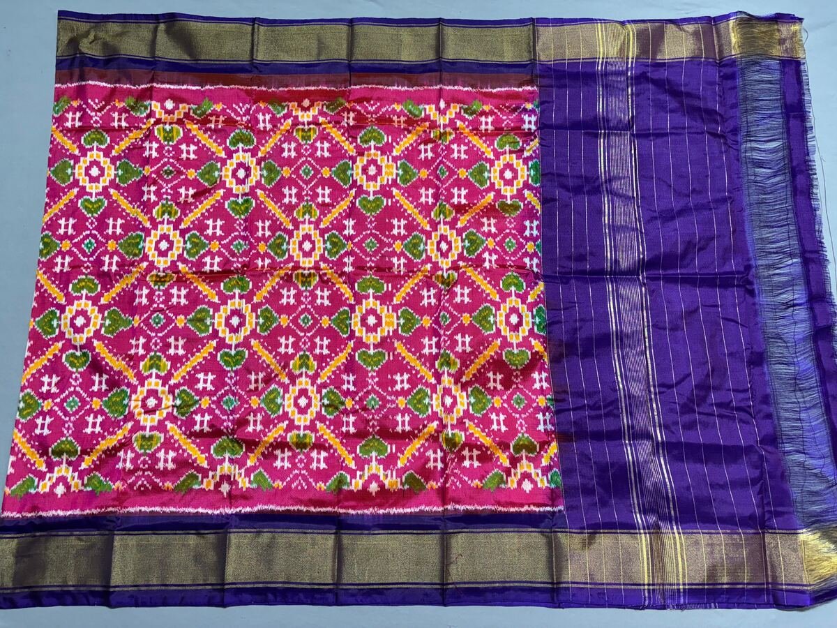 Ikat Dupatta - PSSIL26-ISDPCEICC-11