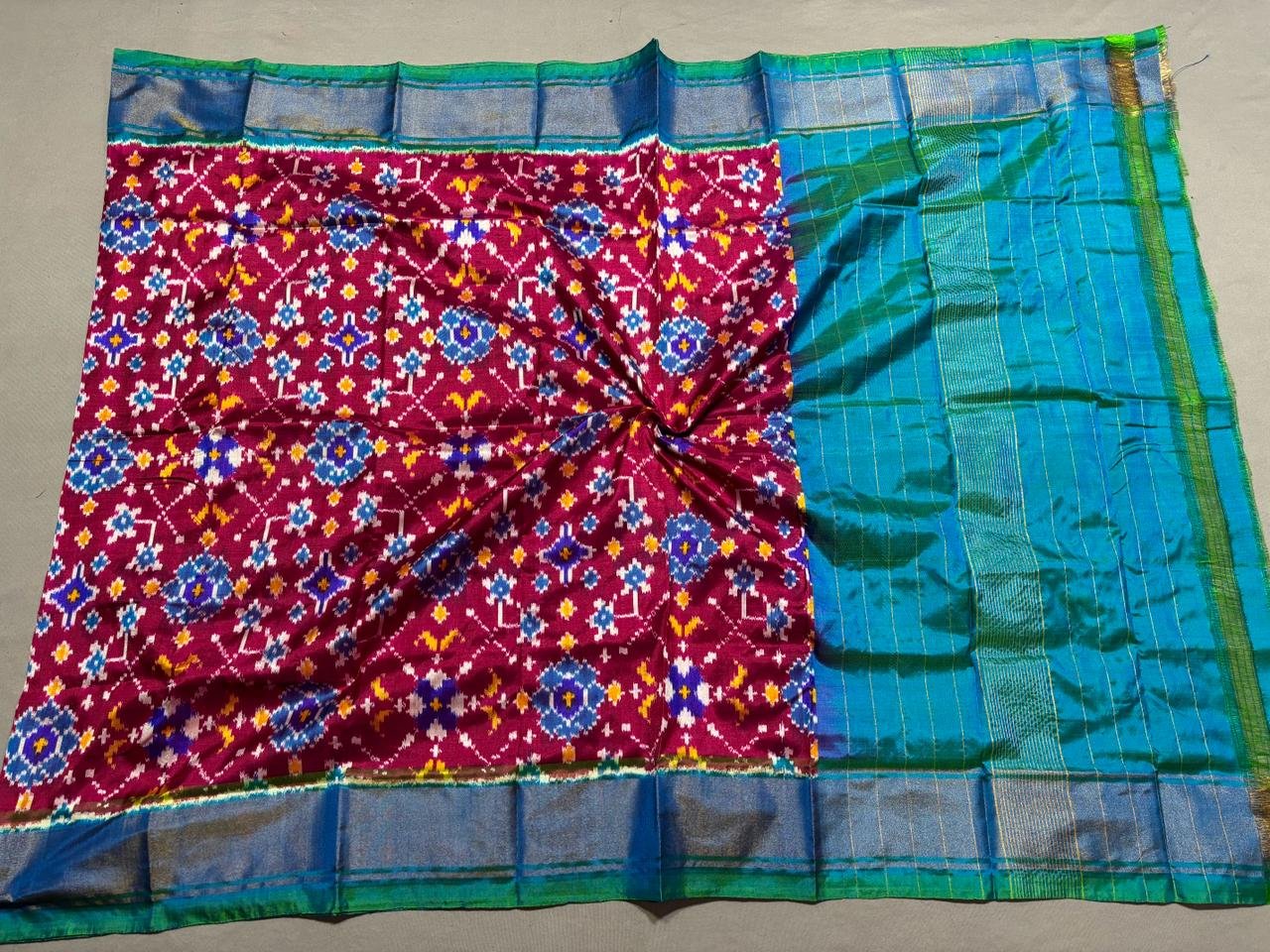 Ikat Dupatta - PSSIN02-ISDPCEIDC-06