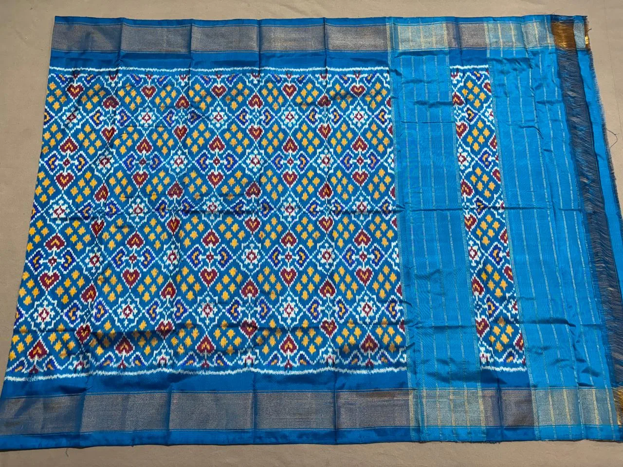 Ikat Dupatta - PSSIN16-ISDPCEIDC-14