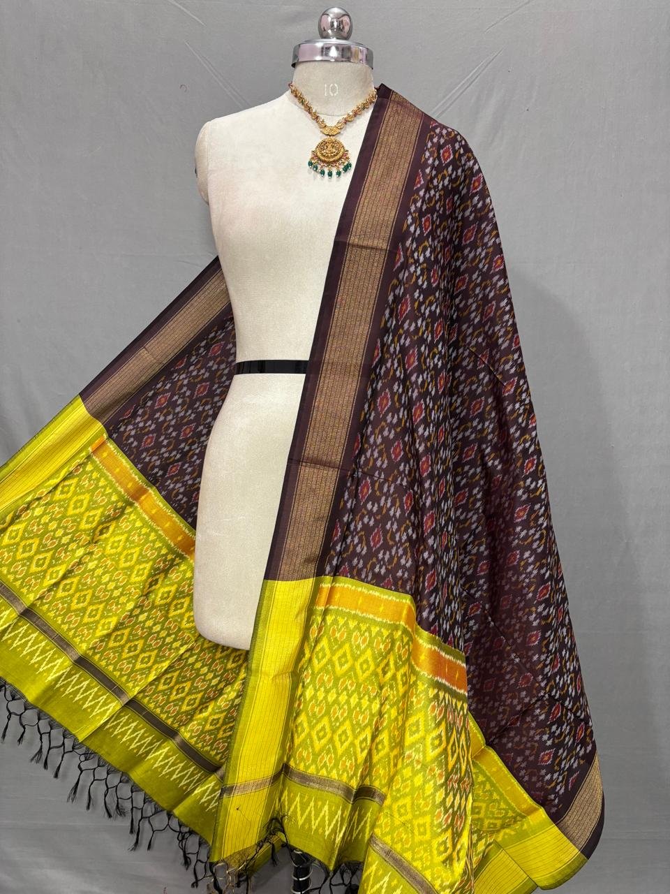 Ikat Dupatta - PSSIO22-ISCDCINDC-31