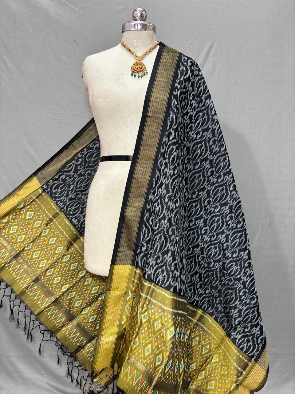 Ikat Dupatta - PSSIS11-ISCDDIBCC-24