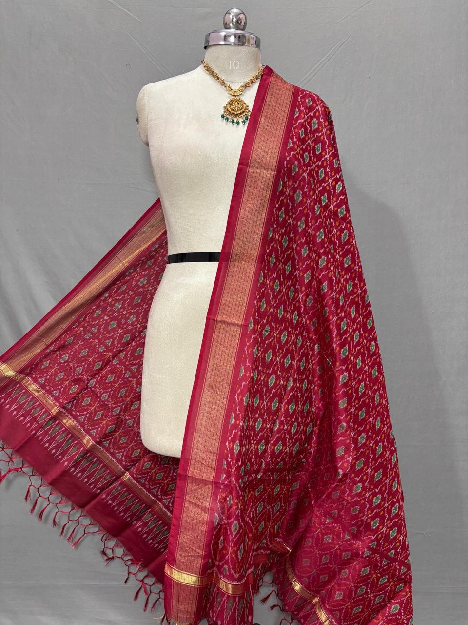 Ikat Dupatta - PSSIS11-ISCDDIBCC-38