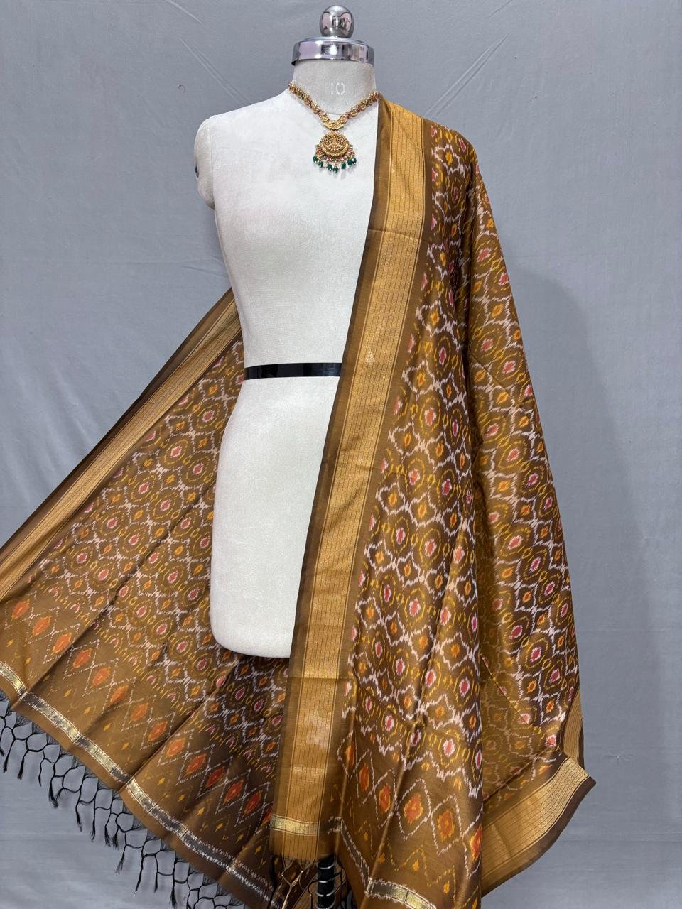 Ikat Dupatta - PSSIS11-ISCDDIBCC-41