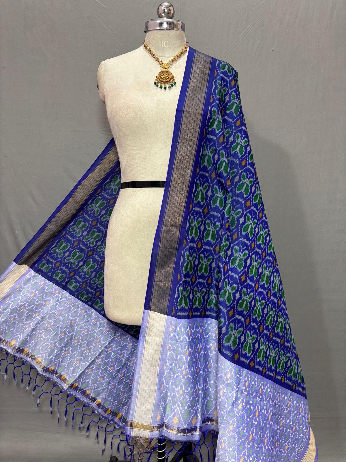 Ikat Dupatta - PSSIS25-ISCDDIBDC-01