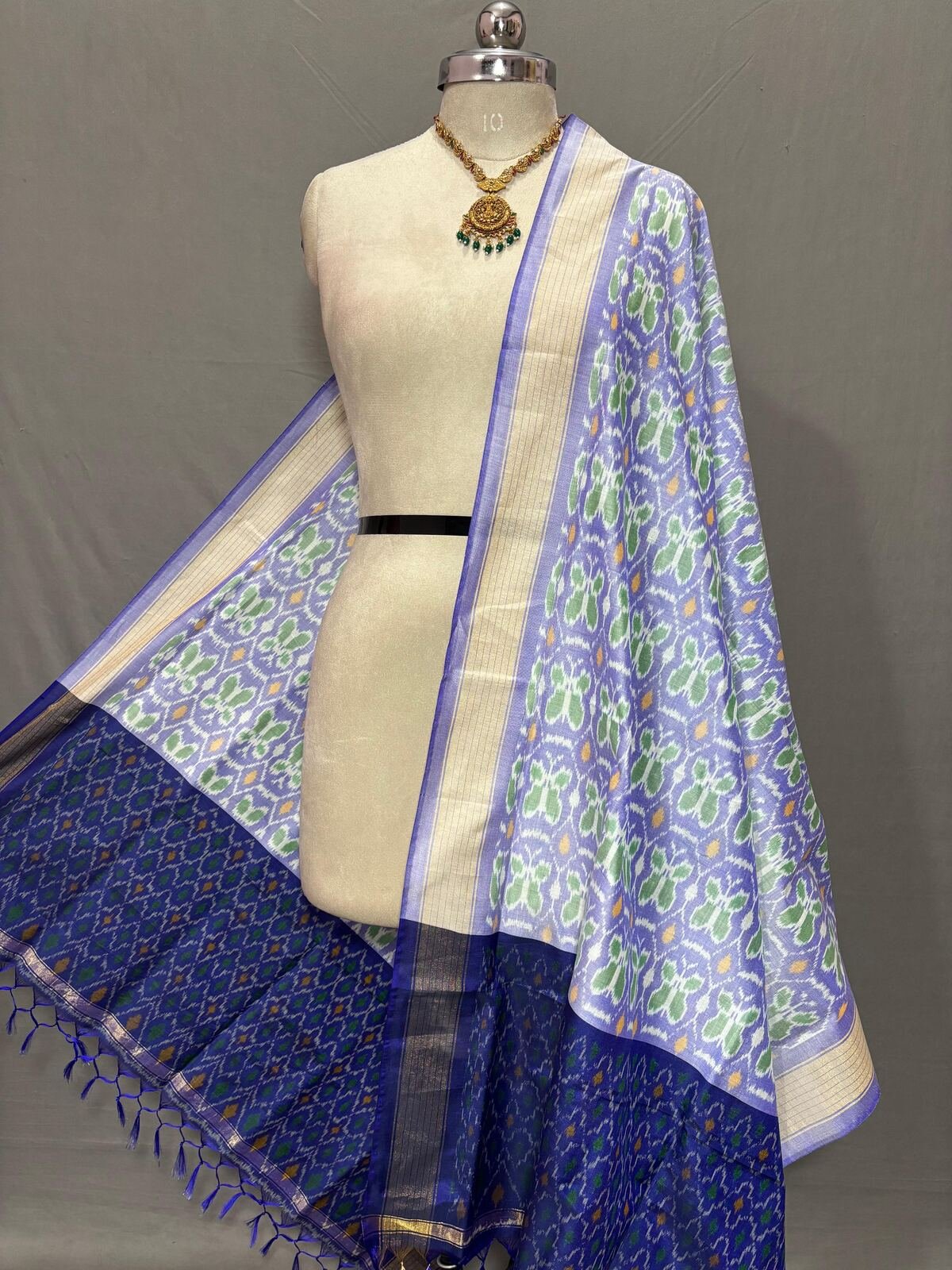 Ikat Dupatta - PSSIS25-ISCDDIBDC-10