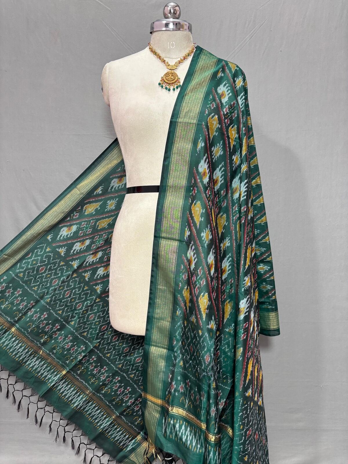 Ikat Dupatta - PSSIS25-ISCDDIBDC-14