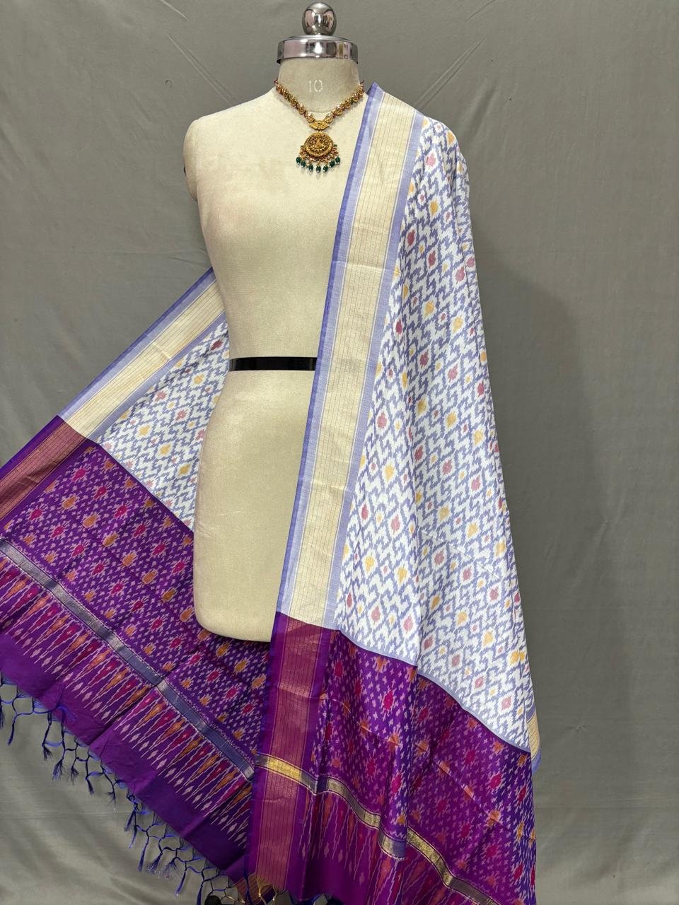 Ikat Dupatta - PSSIS25-ISCDDIBDC-25