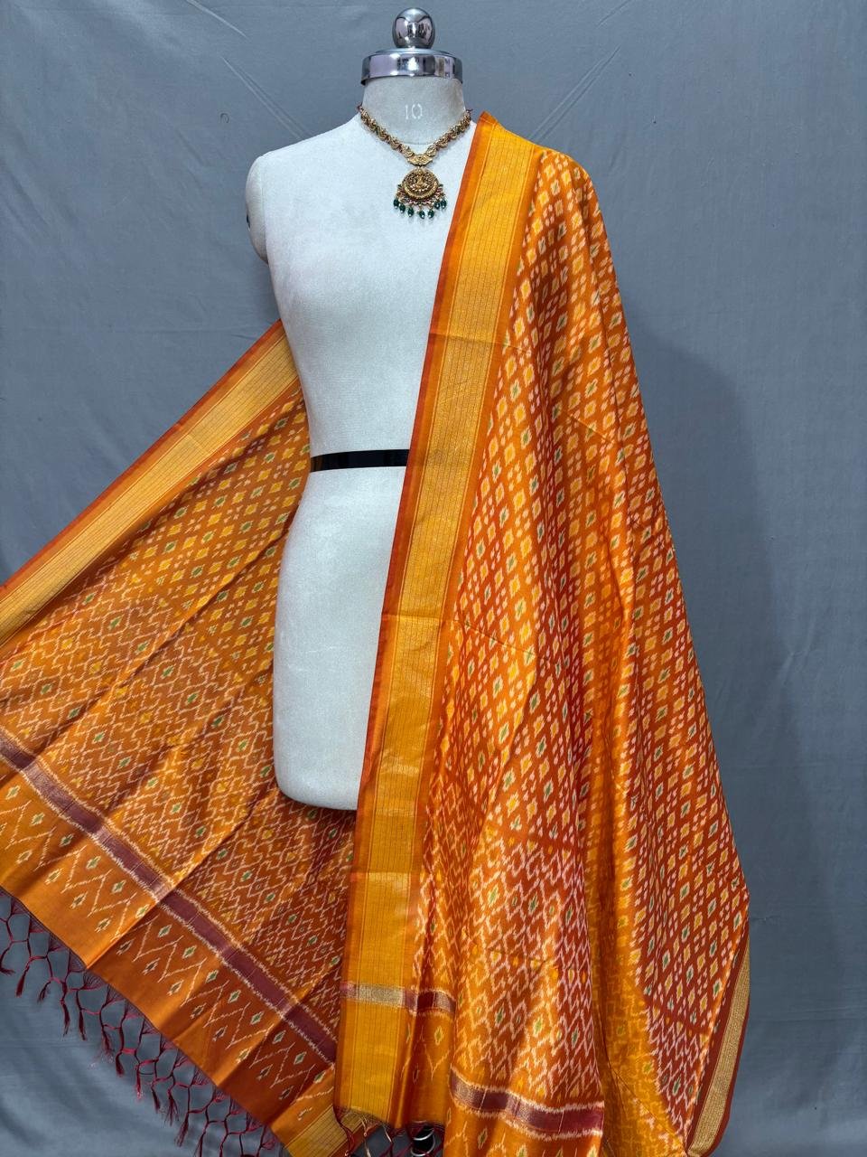 Ikat Dupatta - PSSIS25-ISCDDIBDC-26