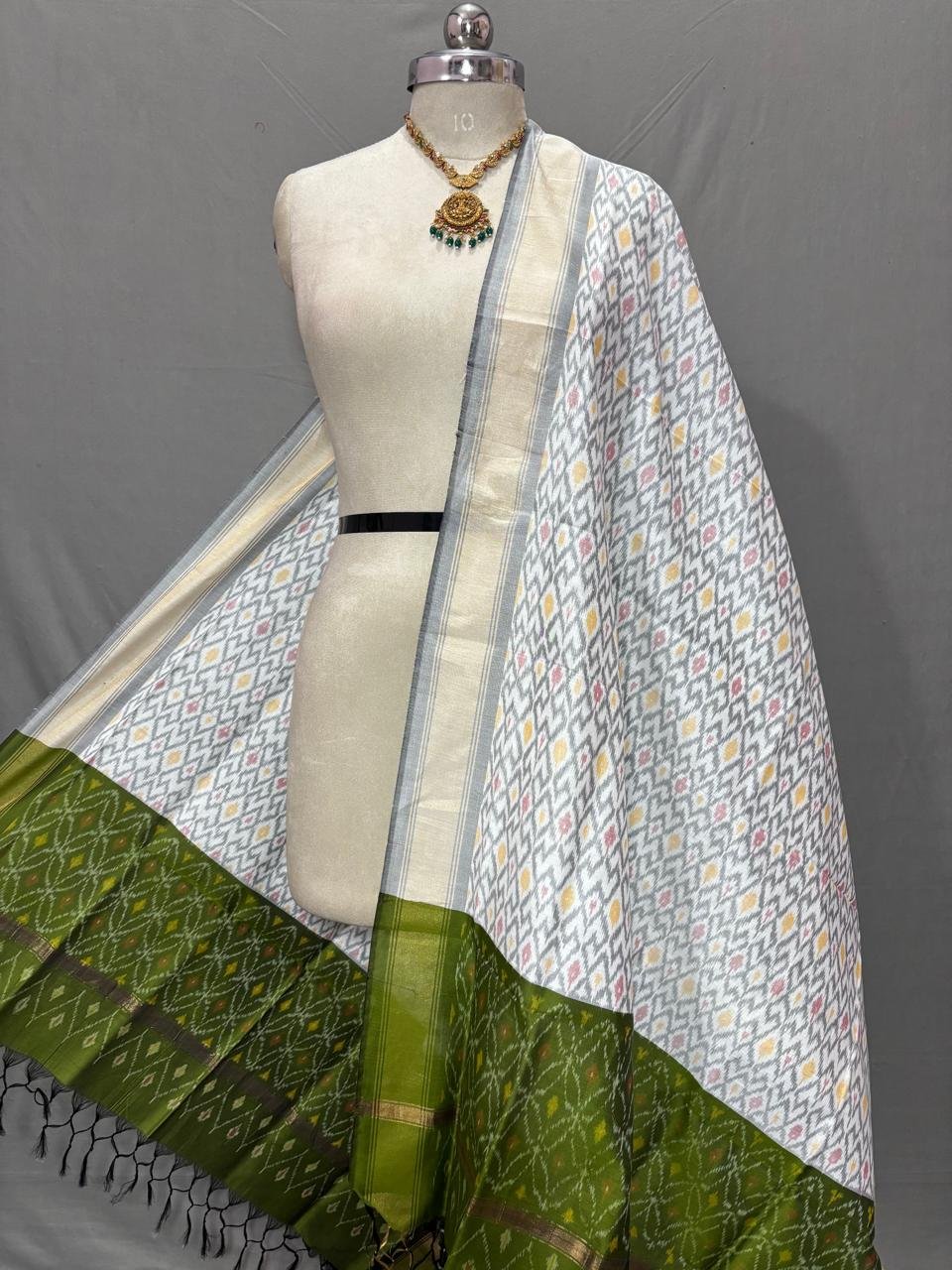 Ikat Dupatta - PSSIS25-ISCDDIBDC-27