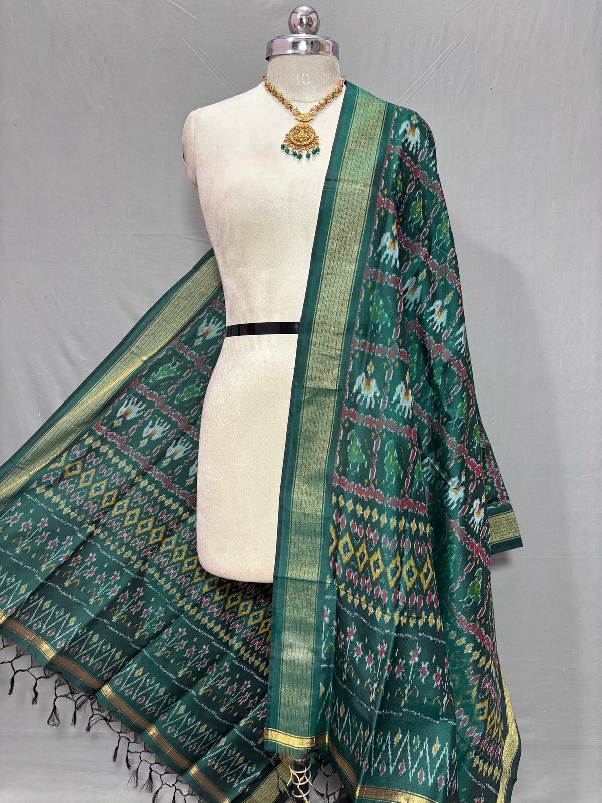 Ikat Dupatta - PSSIS25-ISCDDIBDC-31
