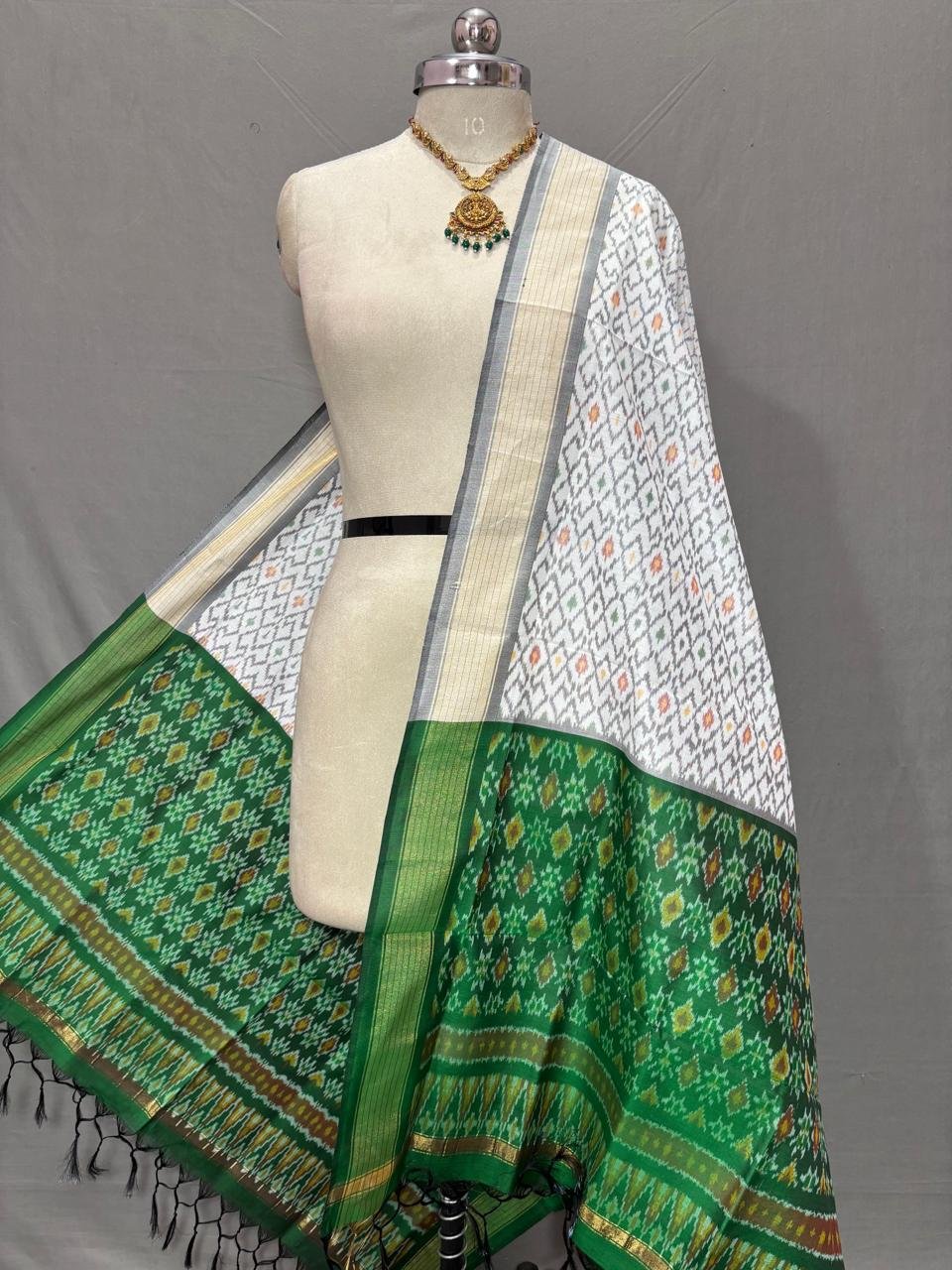 Ikat Dupatta - PSSIS25-ISCDDIBDC-35