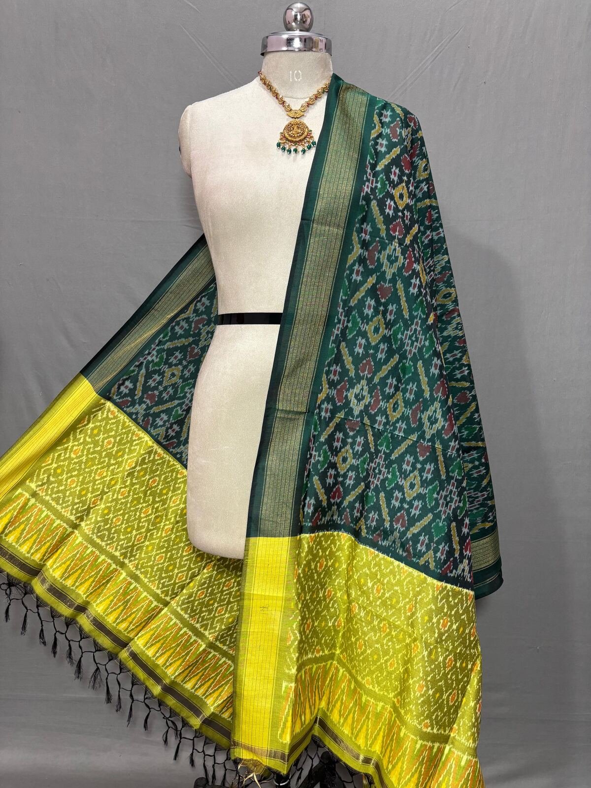 Ikat Dupatta - PSSIS25-ISCDDIBDC-47