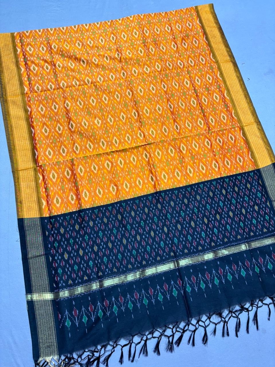 Ikat Dupatta - PSSIY25-ISCDCIBCC-10