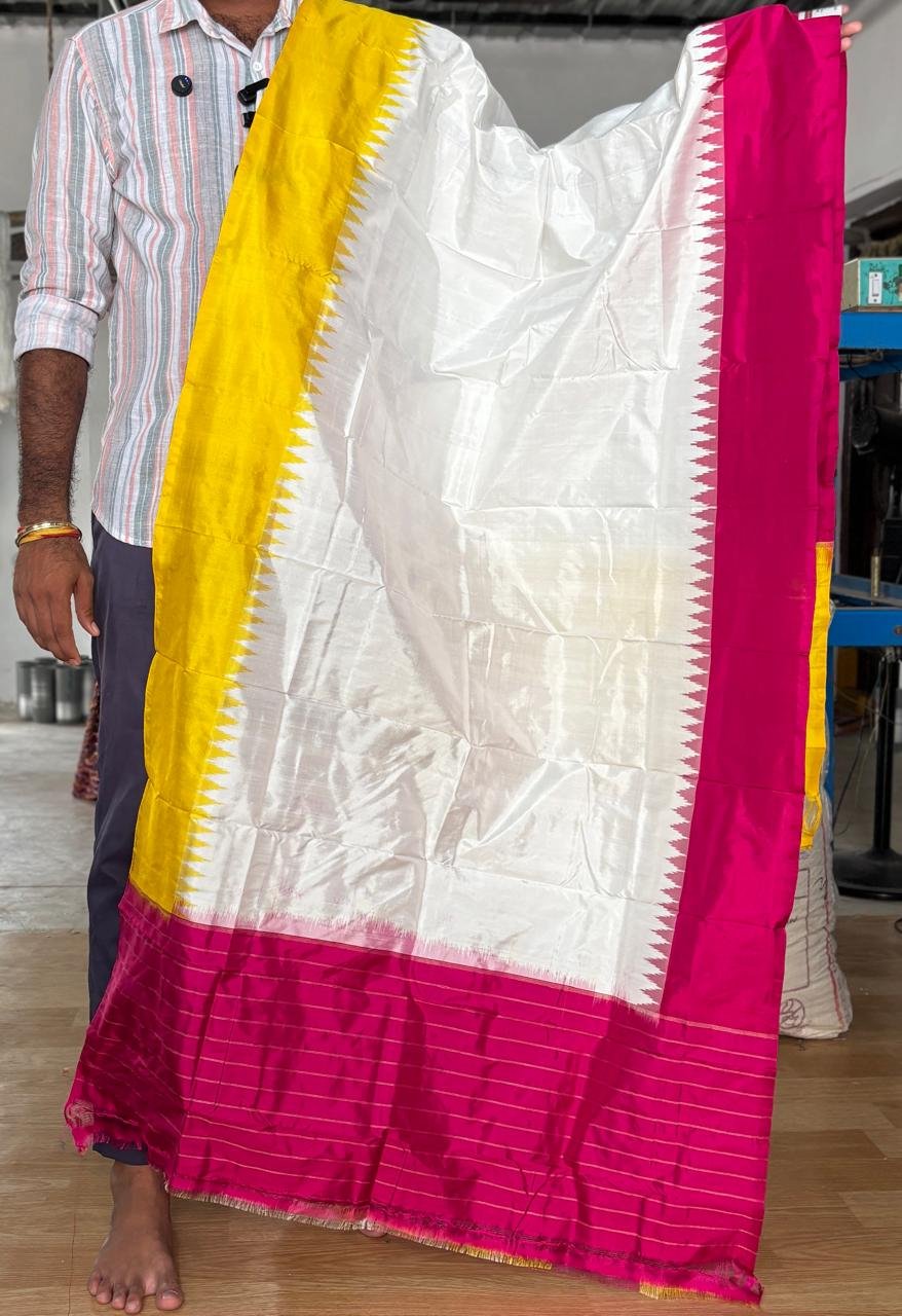 Ikat Dupatta - PUSNG06-ISDPDEEDD-01