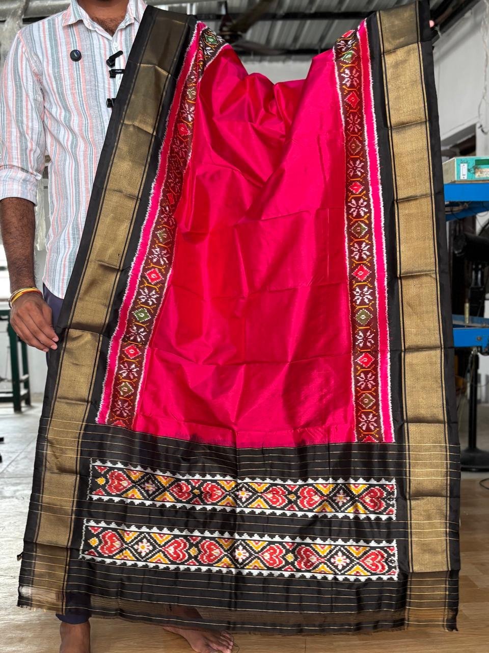 Ikat Dupatta - PUSNG06-ISDPDEEDD-18