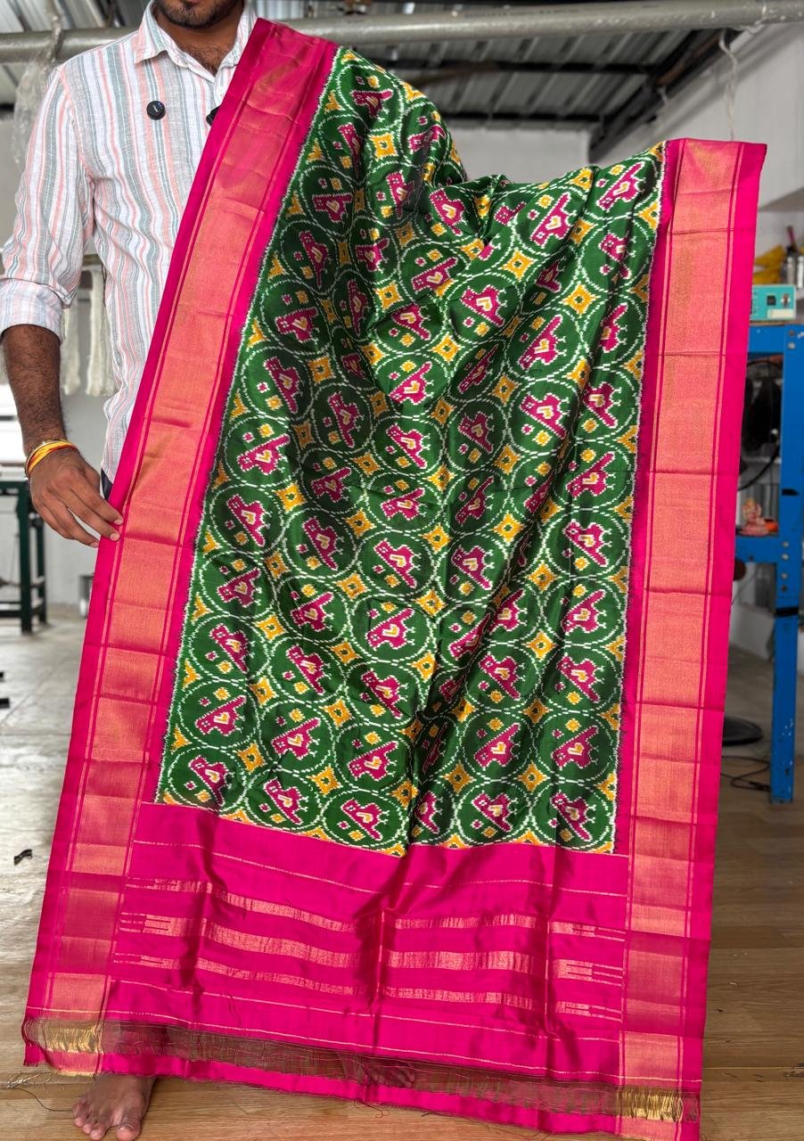 Ikat Dupatta - PUSNG06-ISDPDEEDD-24