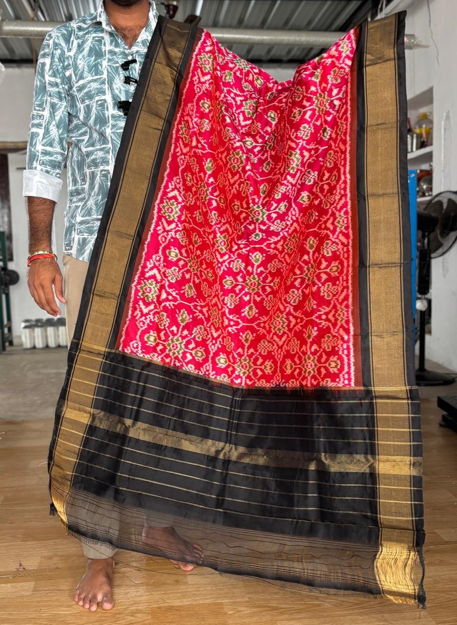 Ikat Dupatta - PUSNG06-ISDPDEEDD-28
