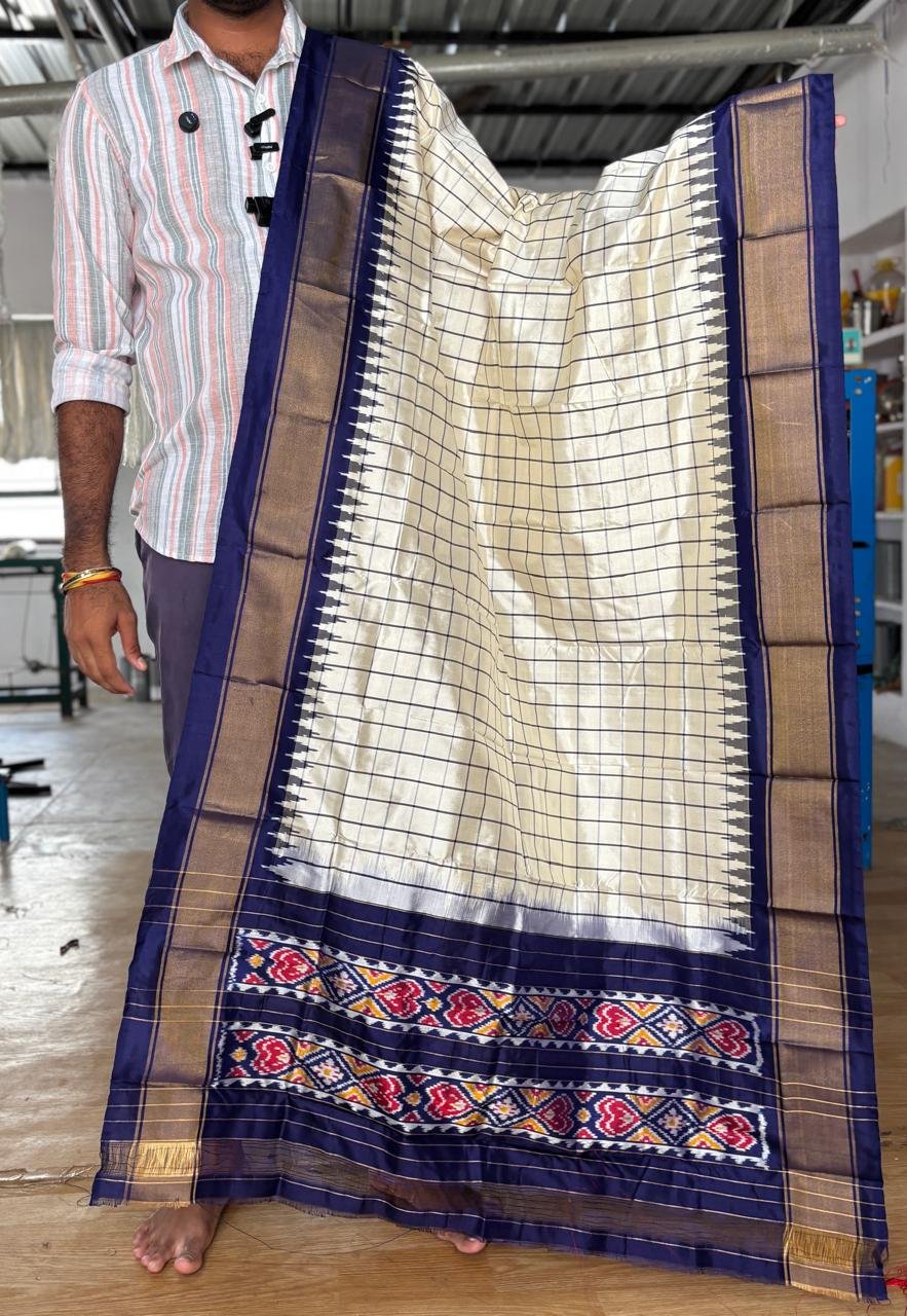 Ikat Dupatta - PUSNG06-ISDPDEEDD-29
