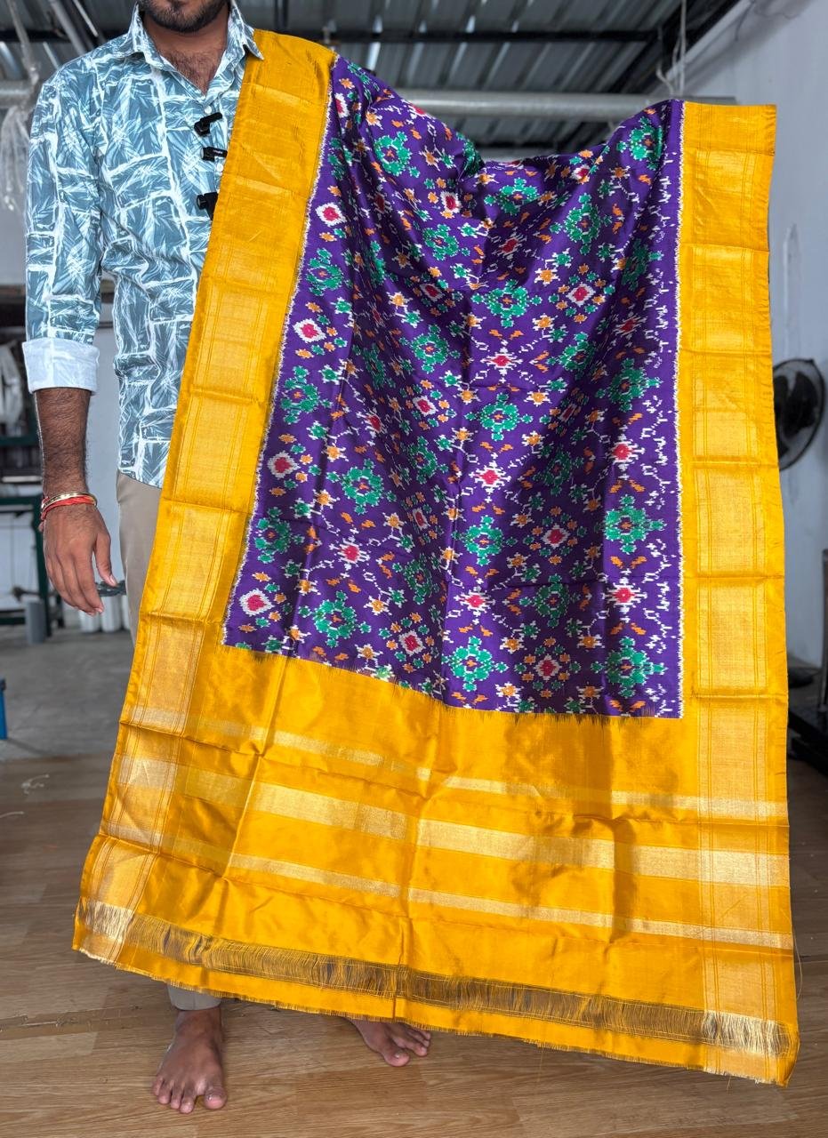 Ikat Dupatta - PUSNG06-ISDPDEEDD-30