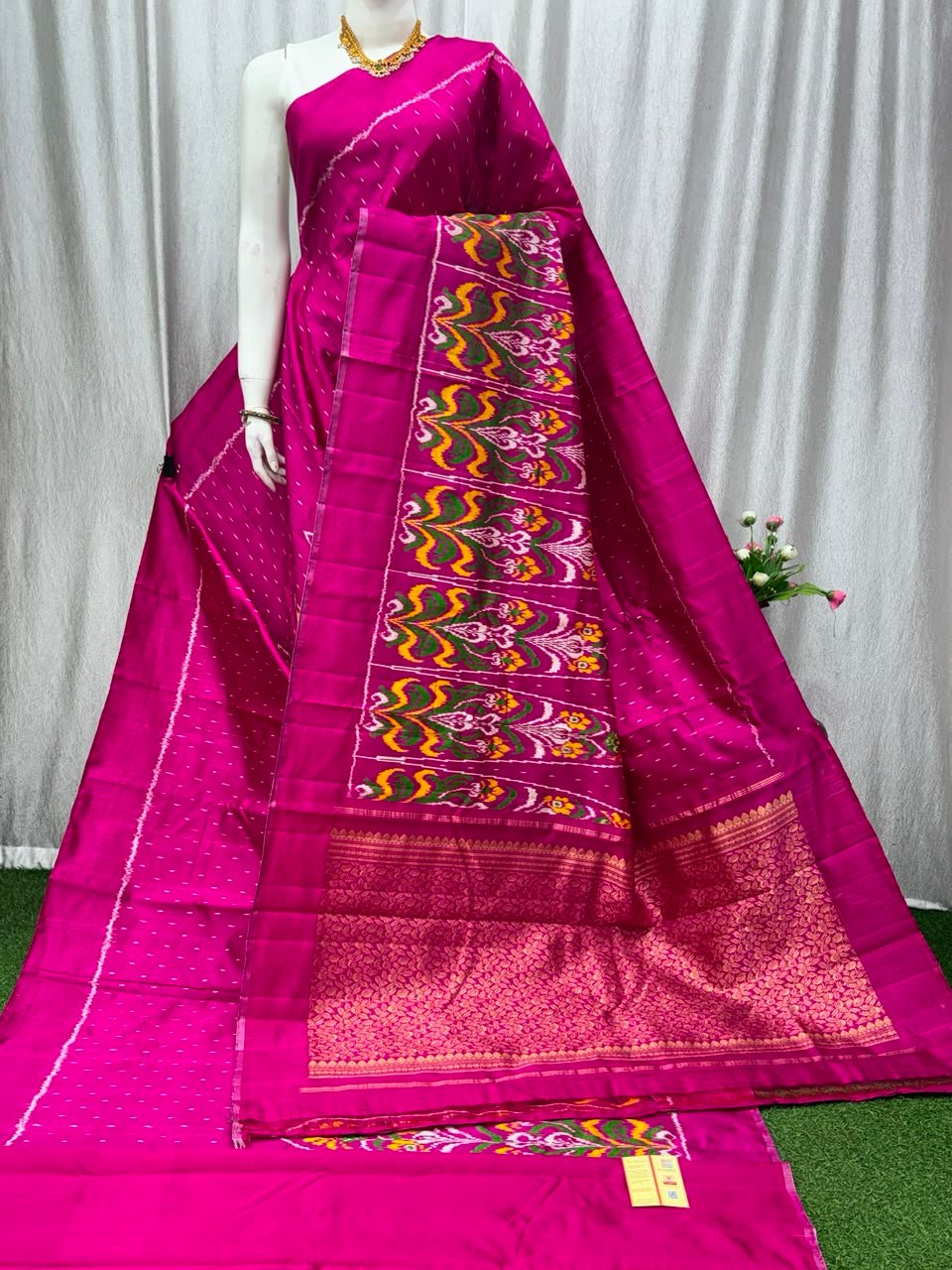 Kanchi Border Ikat - PASKN19-KBRPIFSDC-01