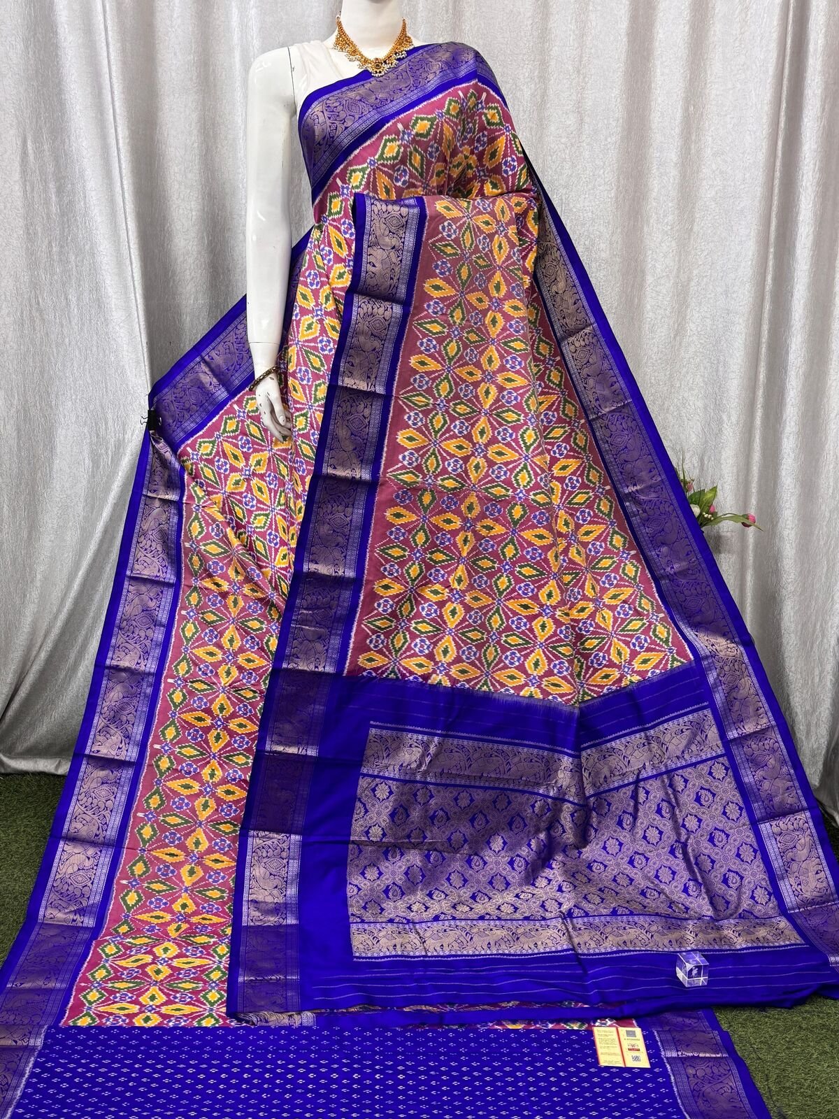 Kanchi Border Ikat - PASKY14-KBRSIFSDC-07