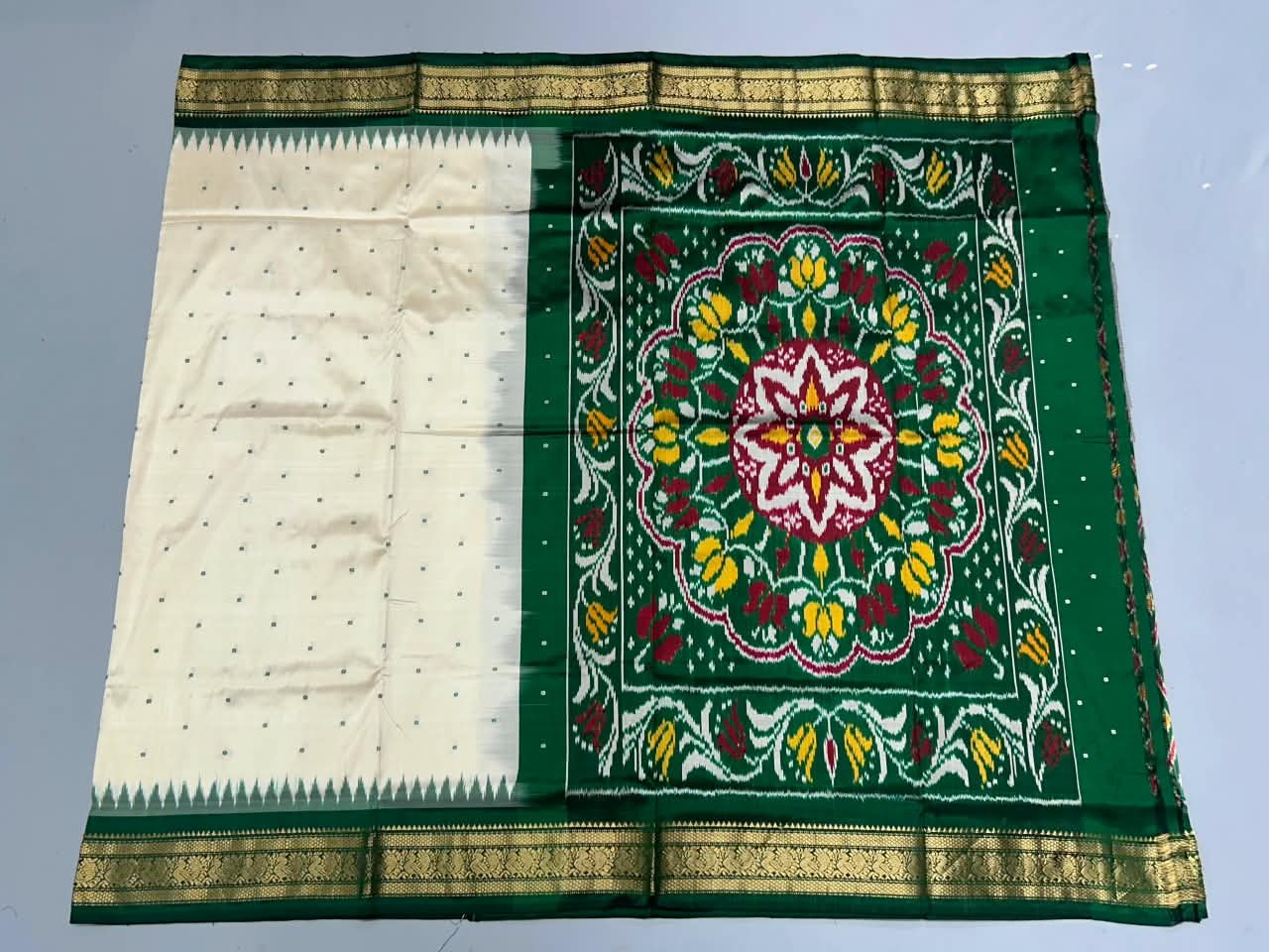 Kanchi Border Ikat - PKISG21-KBIPIZSDD-05