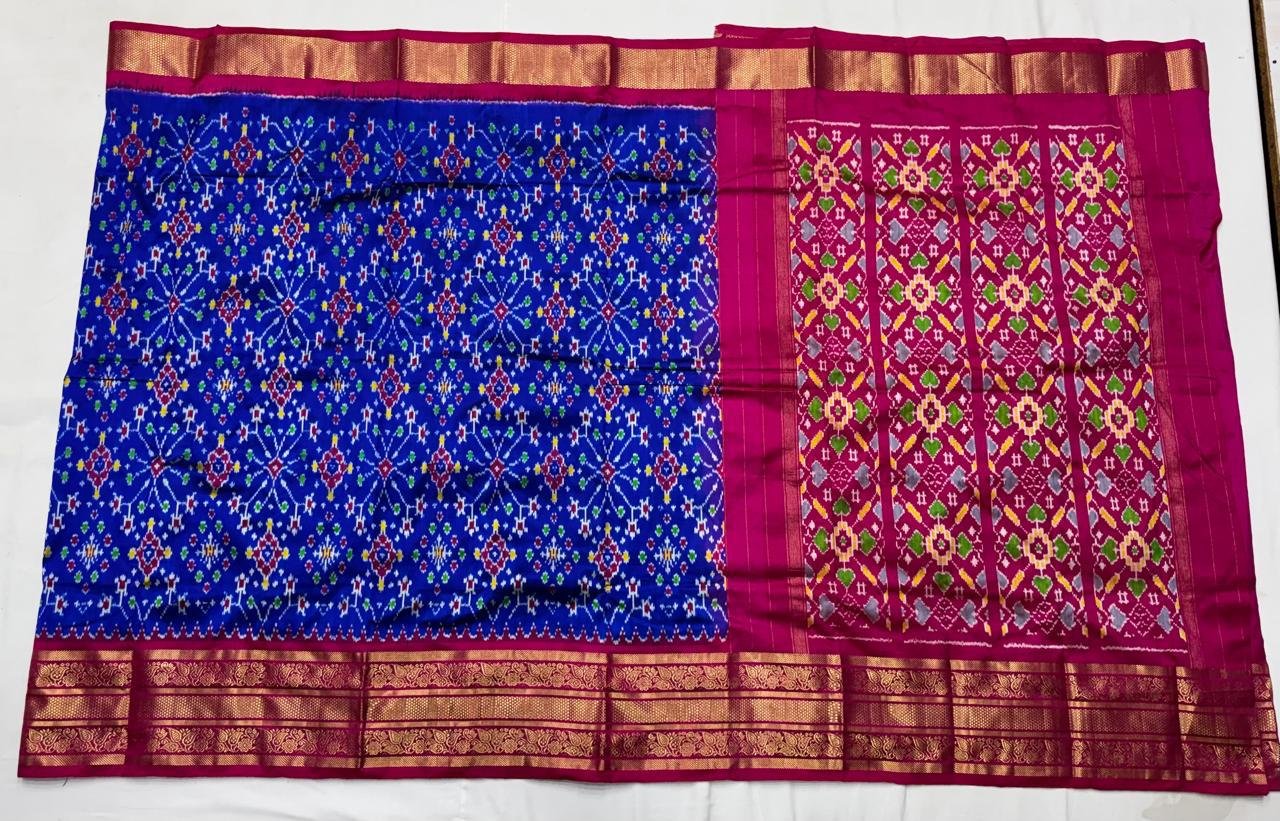 Kanchi Border Ikat - PSNTG03-KBIPIIDCD-03