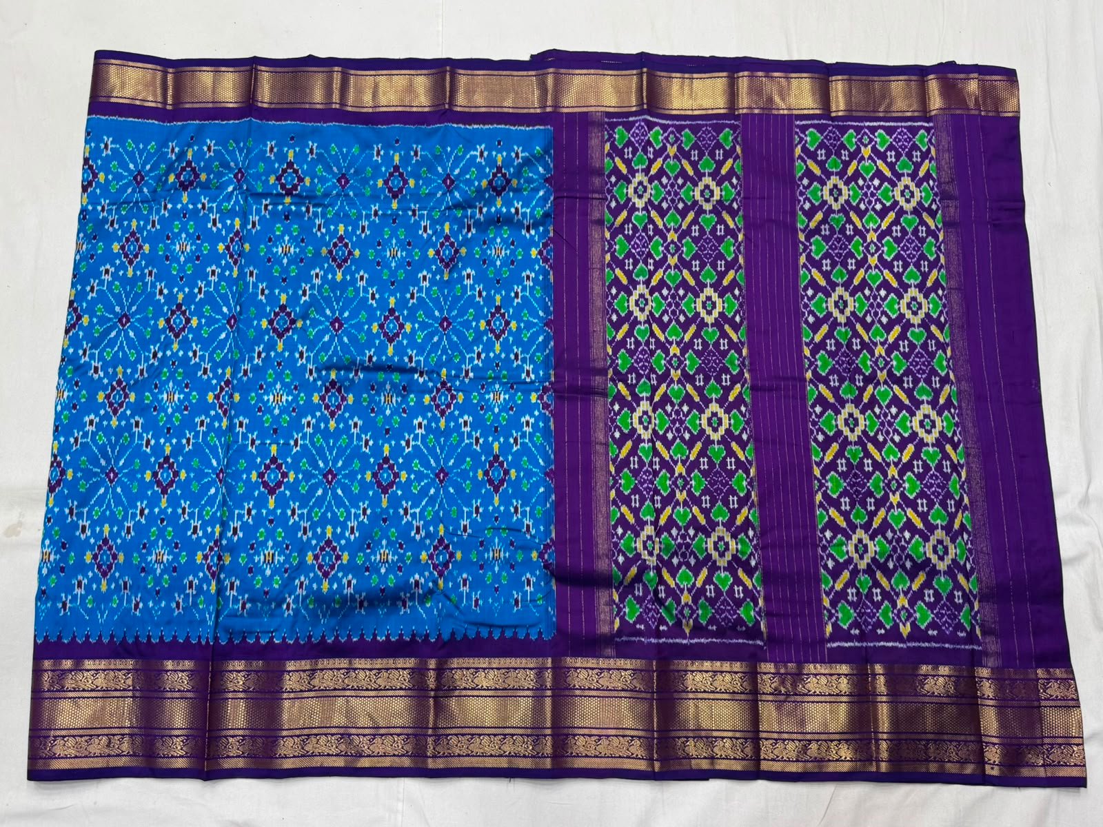 Kanchi Border Ikat - PSNTL17-KBIPIIDCD-04