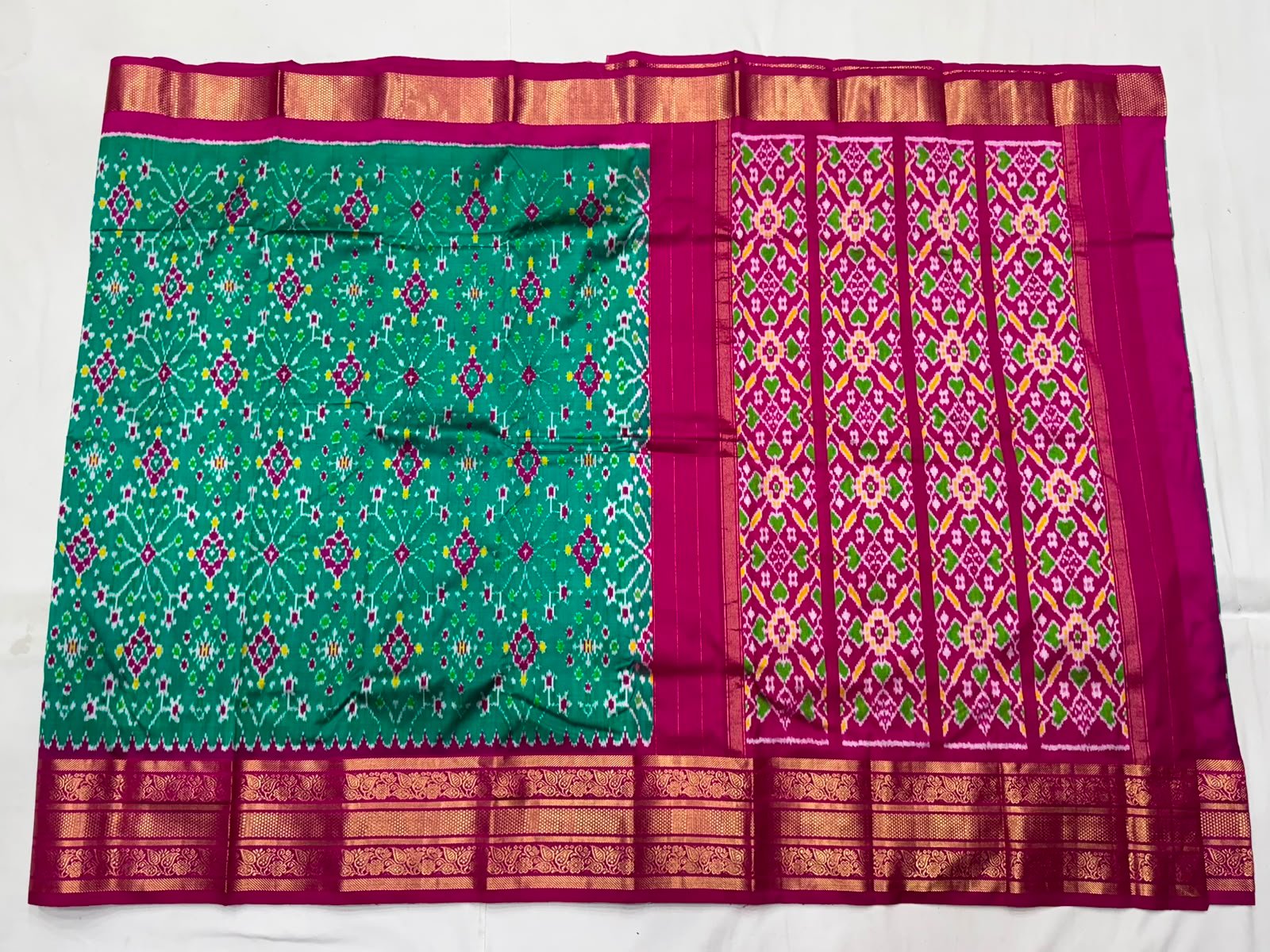 Kanchi Border Ikat - PSNTL17-KBIPIIDCD-05