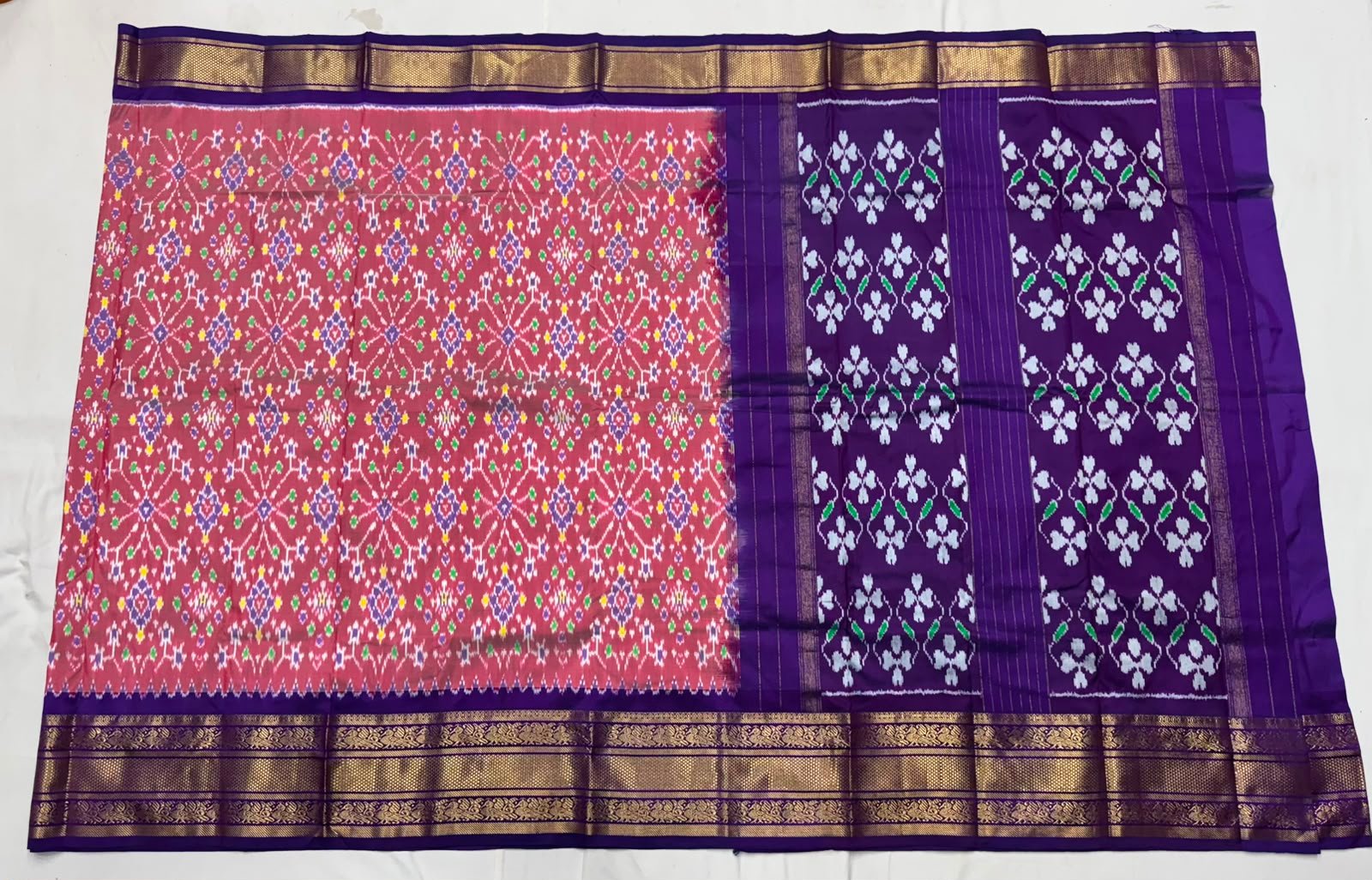 Kanchi Border Ikat - PSNTL17-KBIPIIDCD-08